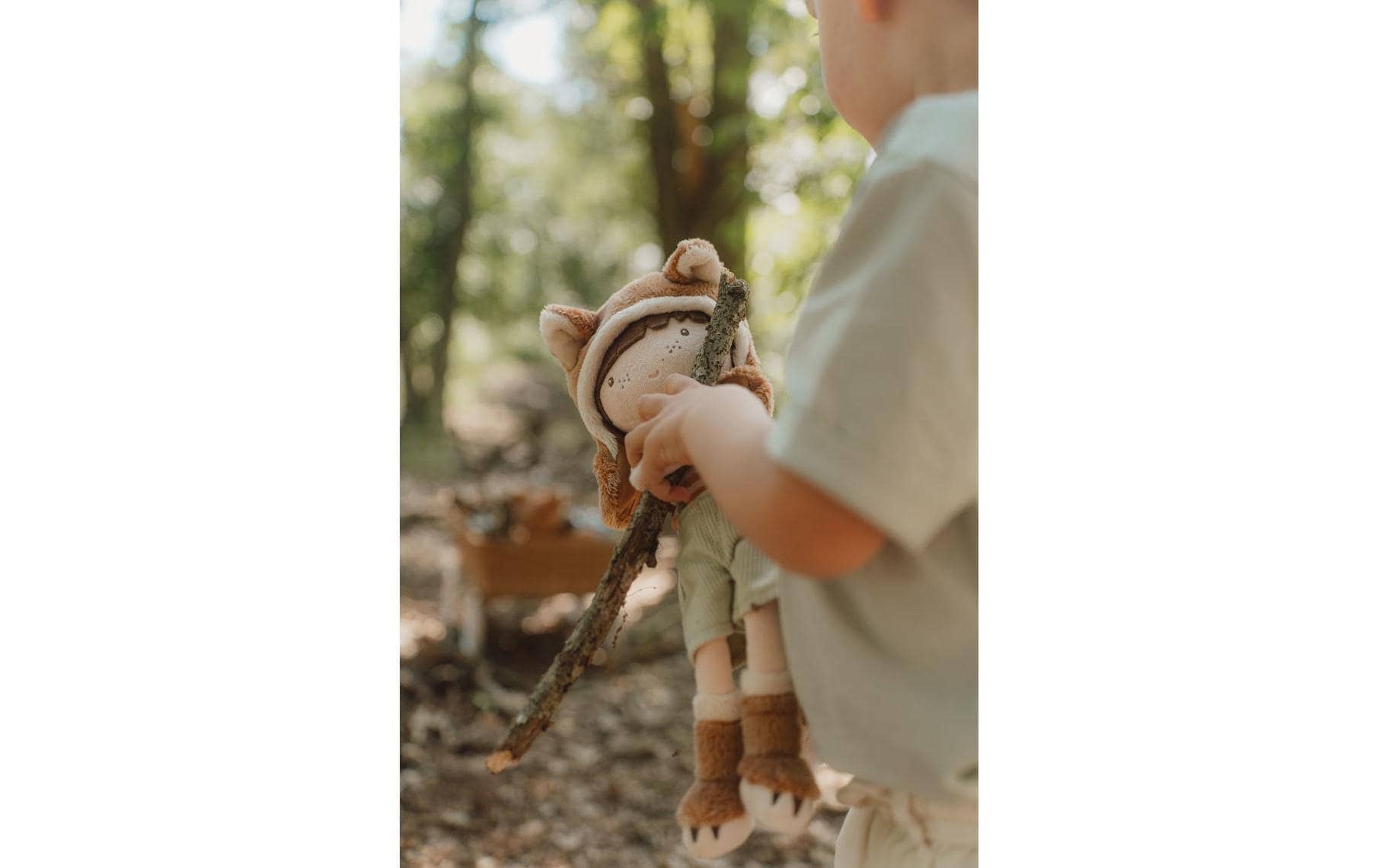 LITTLE DUTCH Poupée en tissu »Forest Friend Sam Fuchskostüm 35 cm«