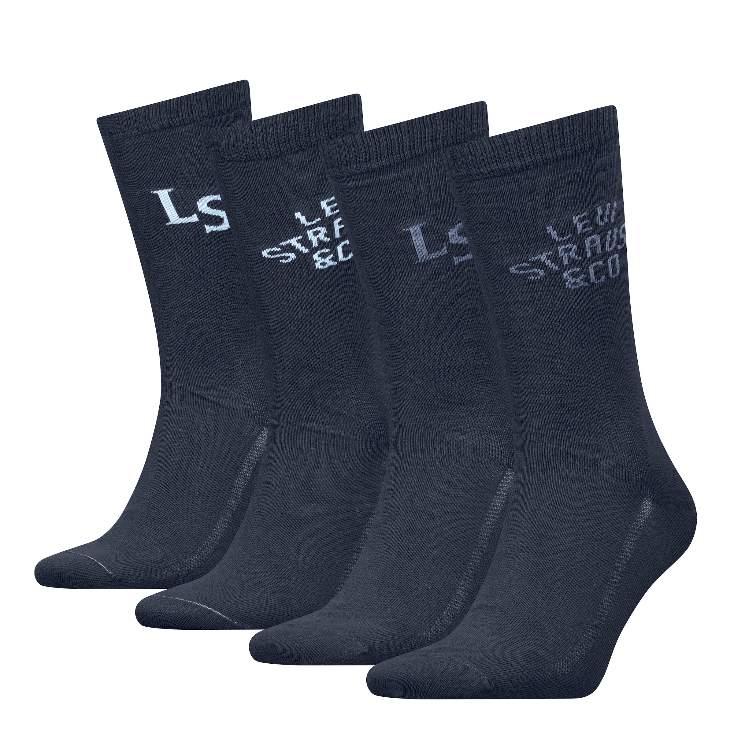 Image of Levis Socken "LEVIS REG CUT LOGO GIFTBOX 4P" 4er Pack