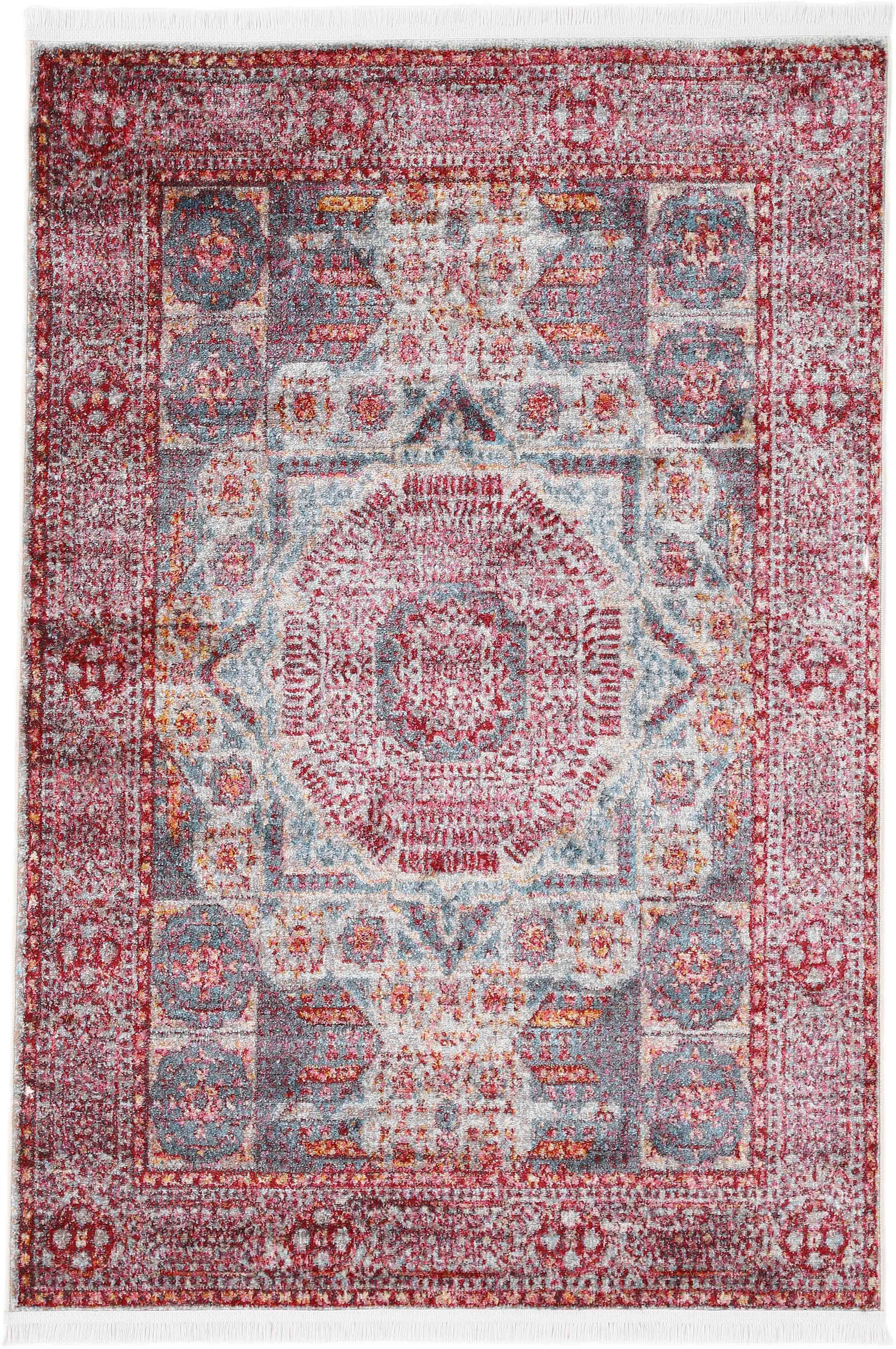 Image of carpetfine Teppich "Anil" rechteckig 7 mm Höhe Vintage Orient Look, Wohnzimmer