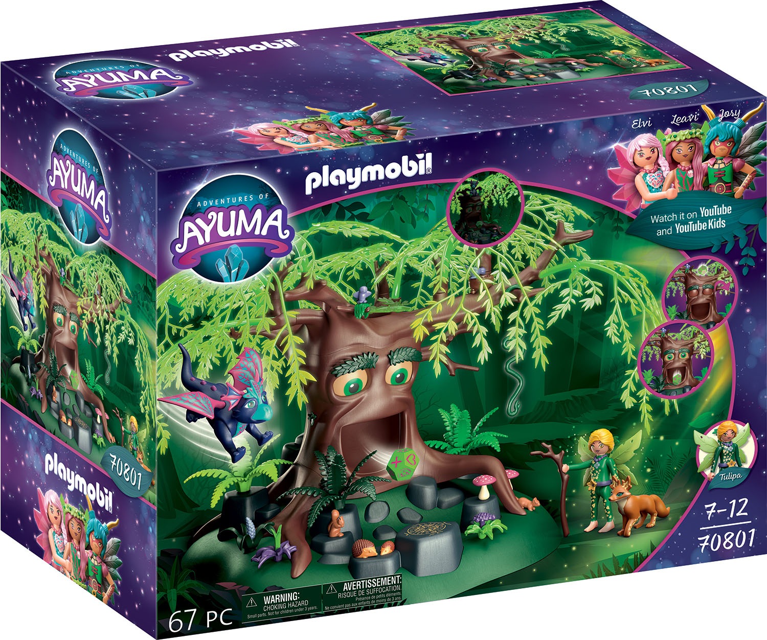 Image of Playmobil® Konstruktions-Spielset »Baum der Weisheit (70801), Adventures of Ayuma«, (67 St.), Made in Germany bei Ackermann Versand Schweiz