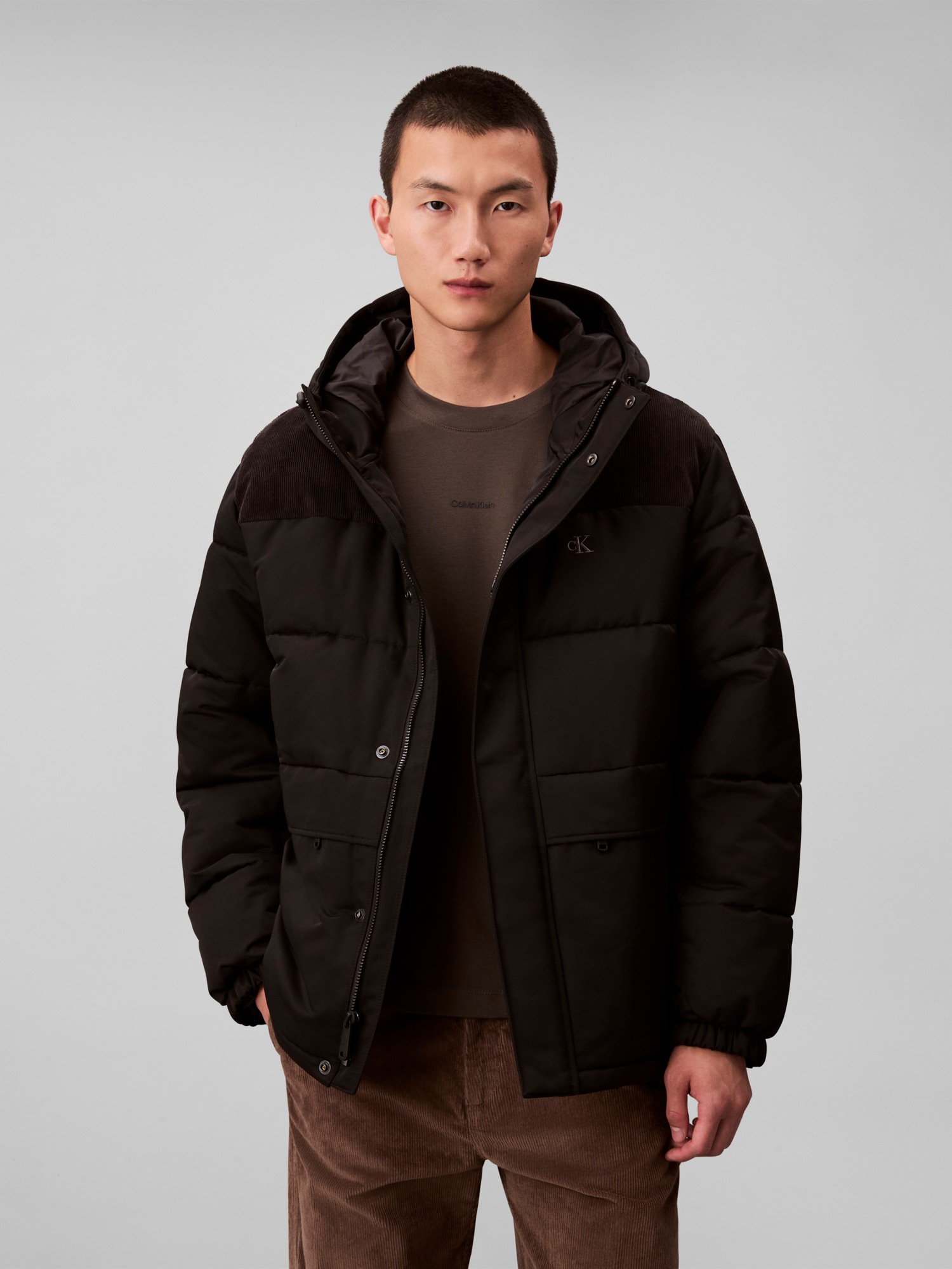 Image of Calvin Klein Jeans Steppjacke mit Kapuze Kapuze, regular fit, wattiert