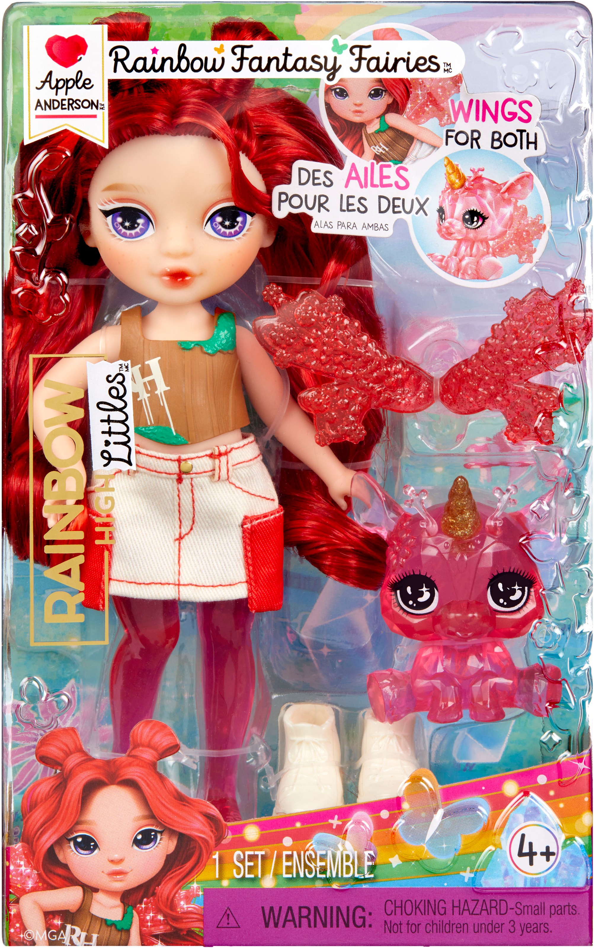 RAINBOW HIGH Minipuppe »Littles Rainbow Fantasy Fairies Doll- Apple (Red)«