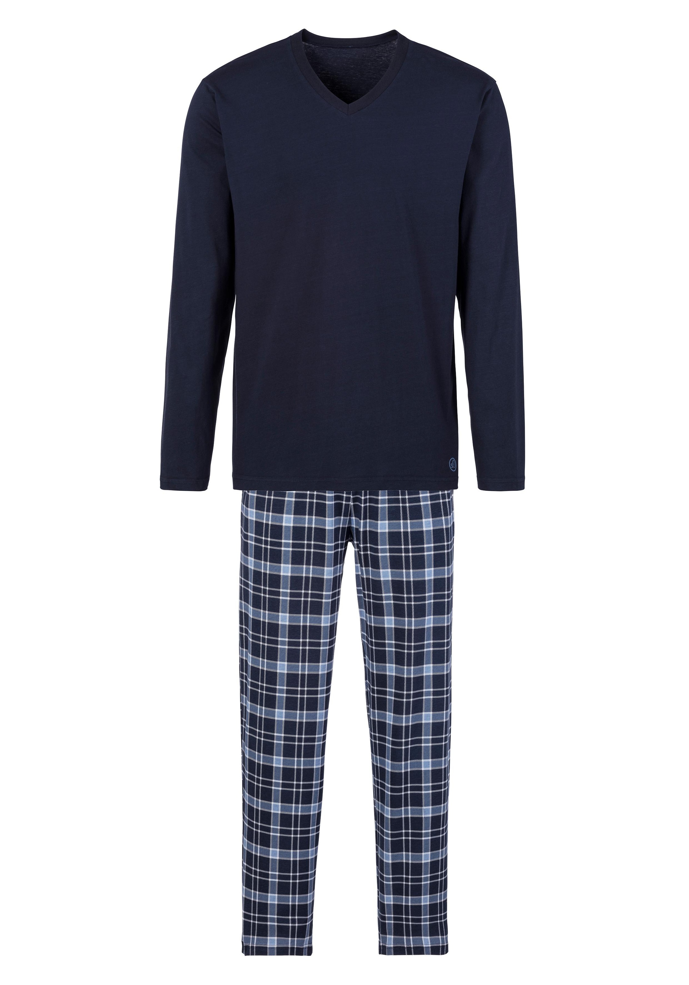 Image of s.Oliver Pyjama 1 Stück, 2 mit Karo-Hose