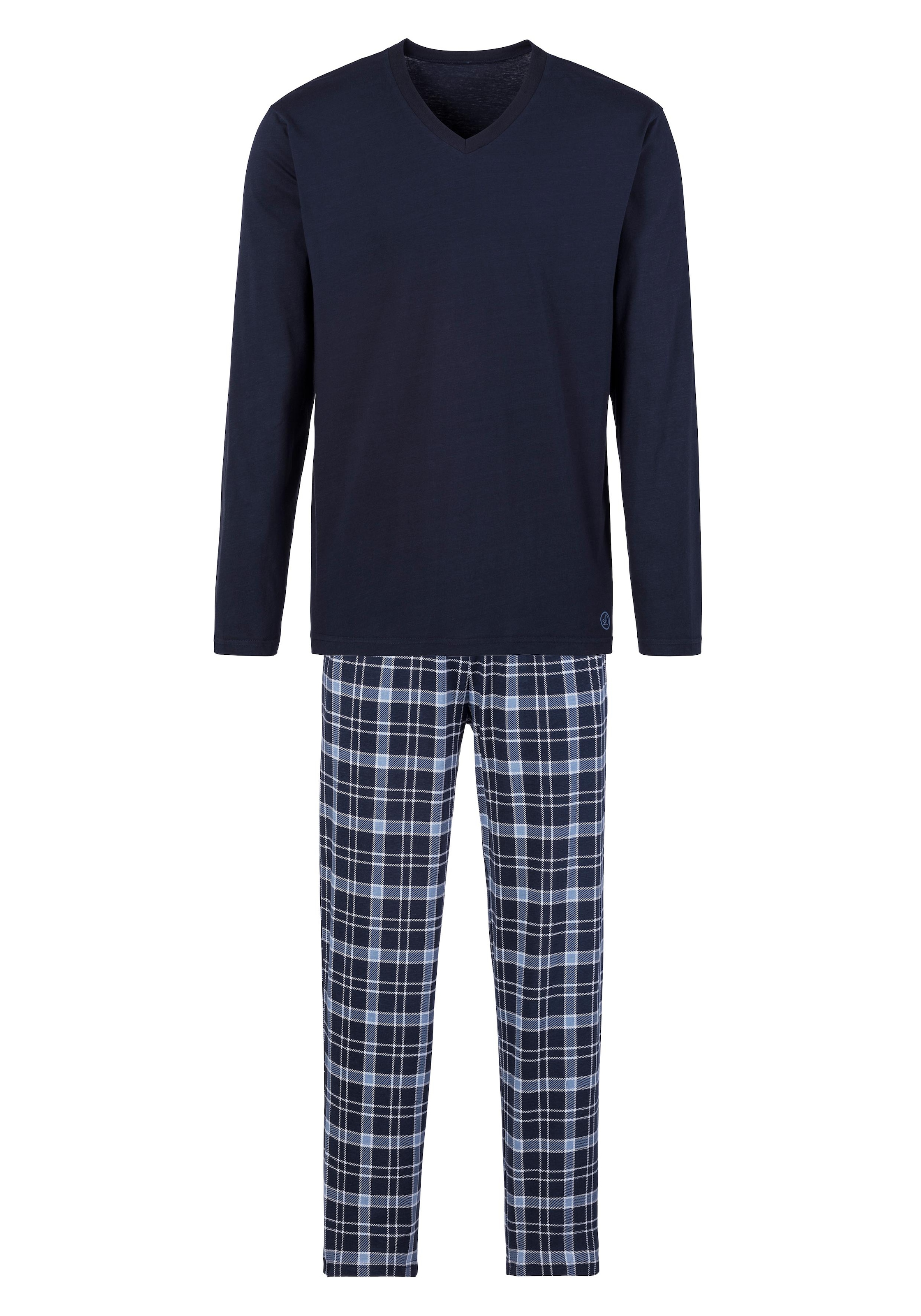 Image of s.Oliver Pyjama 1 Stück, 2 tlg. mit Karo-Hose