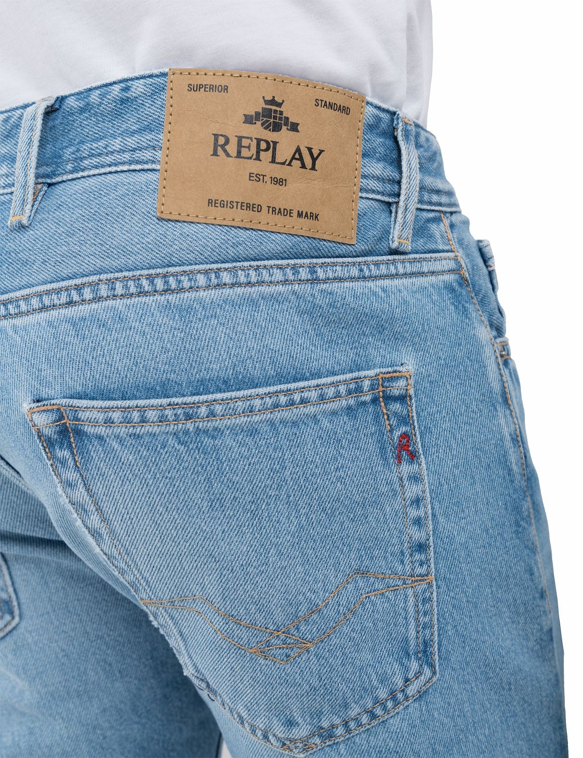 Replay Jeans droit »GROVER« in vielen verschiedenen Waschungen, mit Stretch