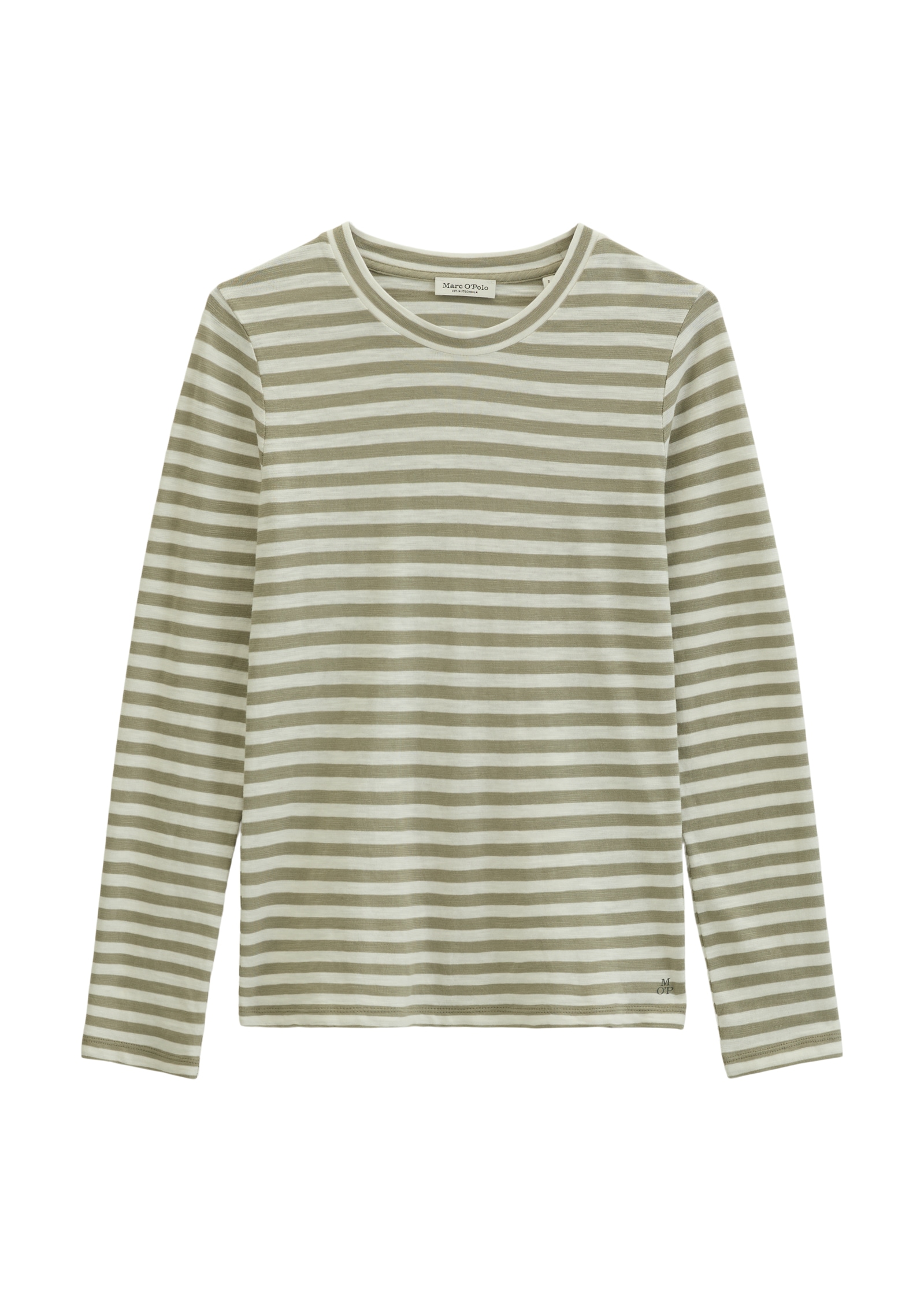 Marc O'Polo Longsleeve regular aus weichem Slub-Jersey