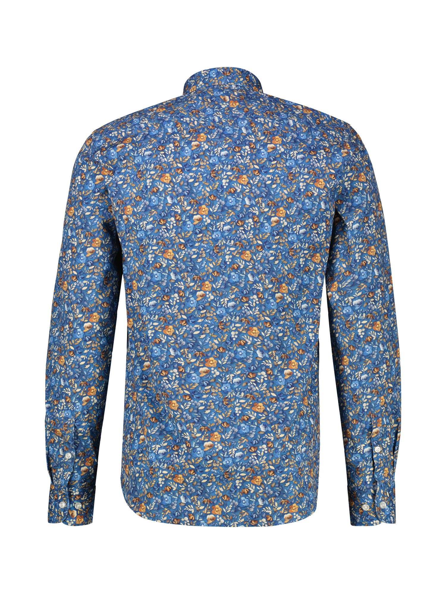 LERROS Chemise à manches longues »Herrenhemd FLOWERS in Übergrössen«