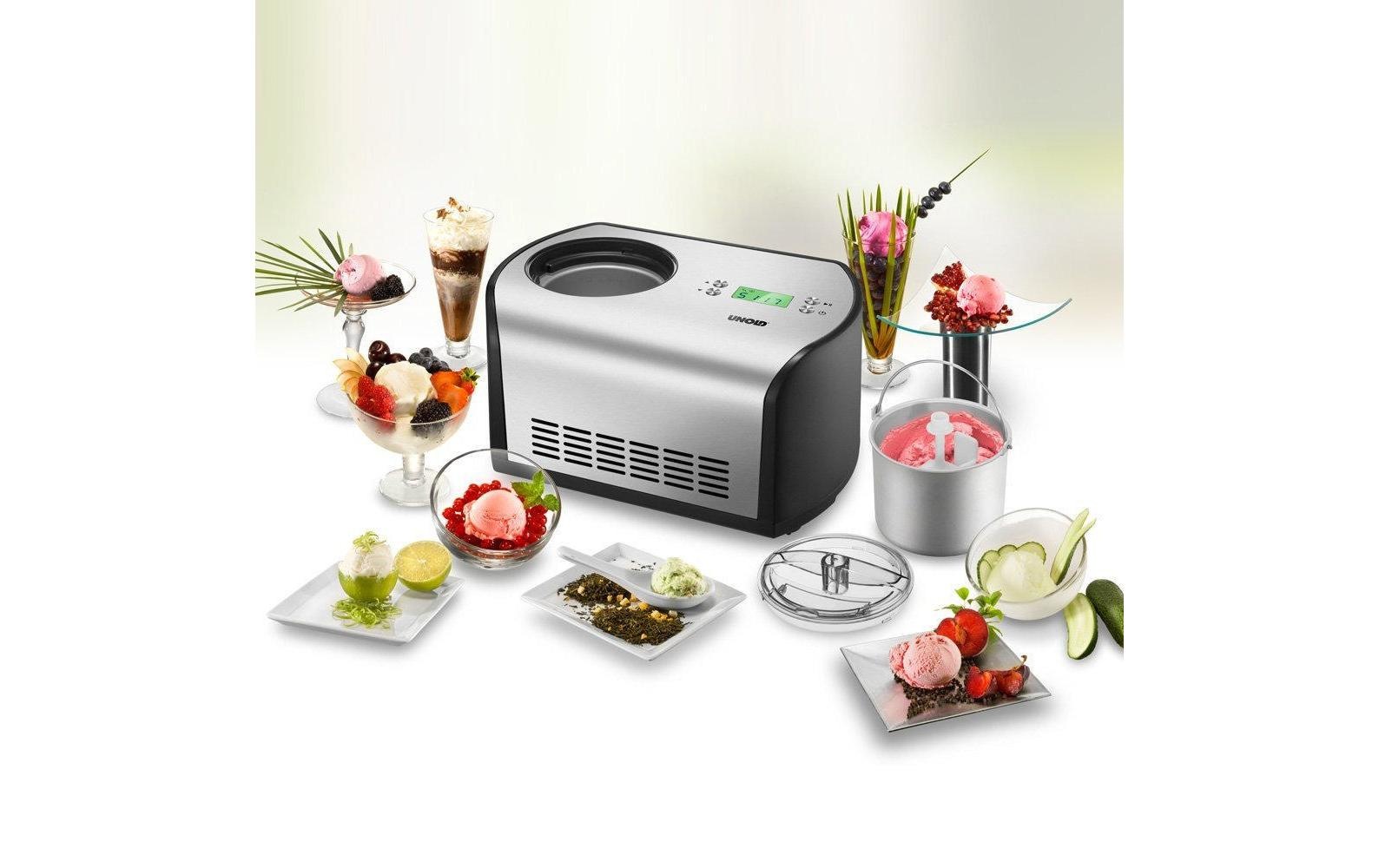 Unold Eismaschine »Glacemaschine One 0.75 l, Unold«, 2 l, 135 W, Geeignet für: Glace