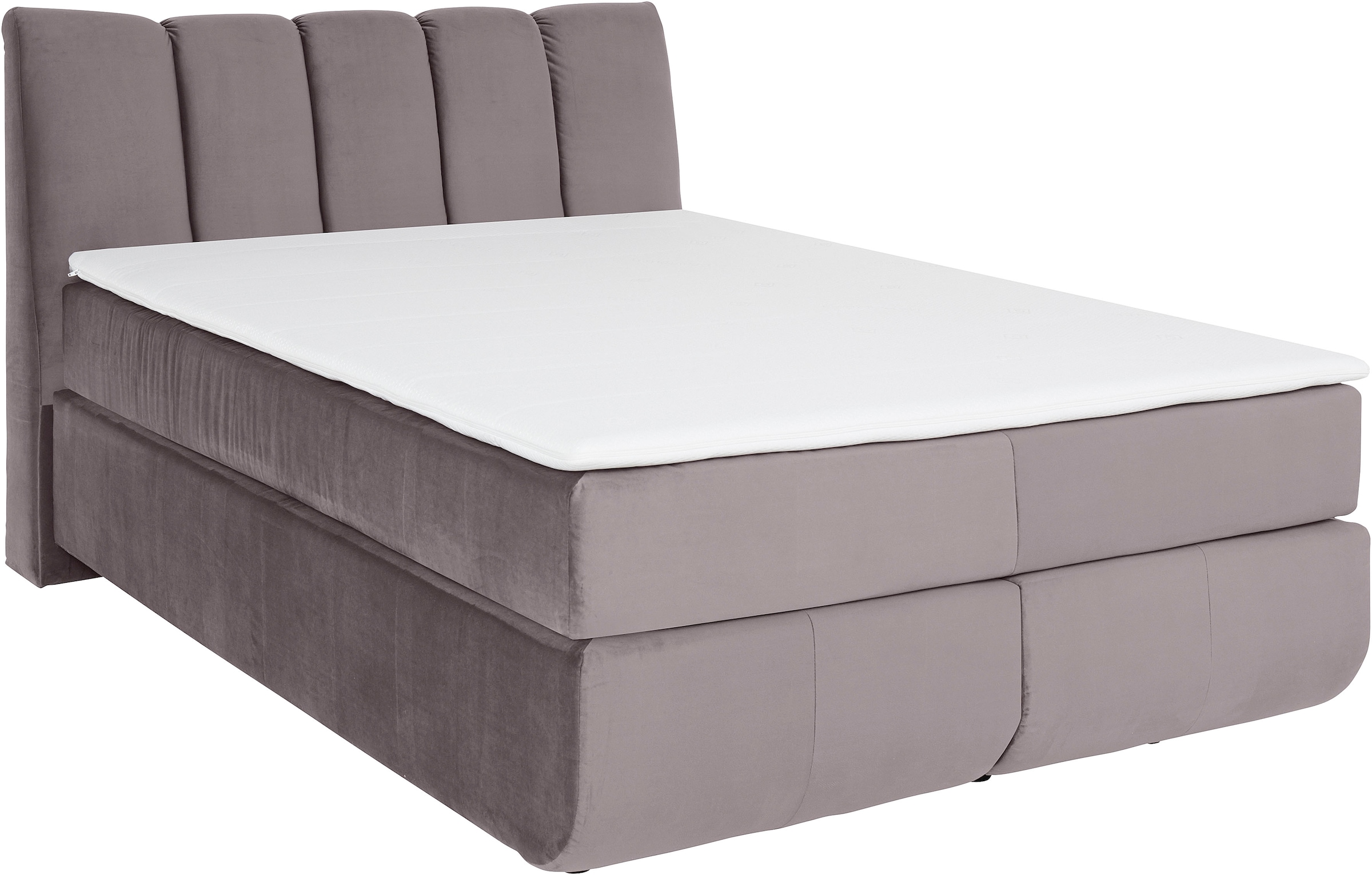 Home affaire Boxspringbett »Océane« Bodenfrei- wirkt freischwebend, verschiedene Härtegrade (auch H4)