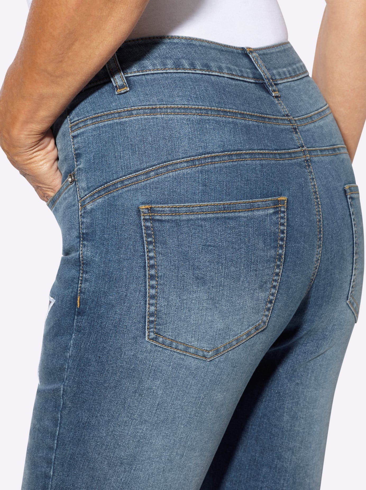 Inspirationen Jeans à 5 poches 1 pièces