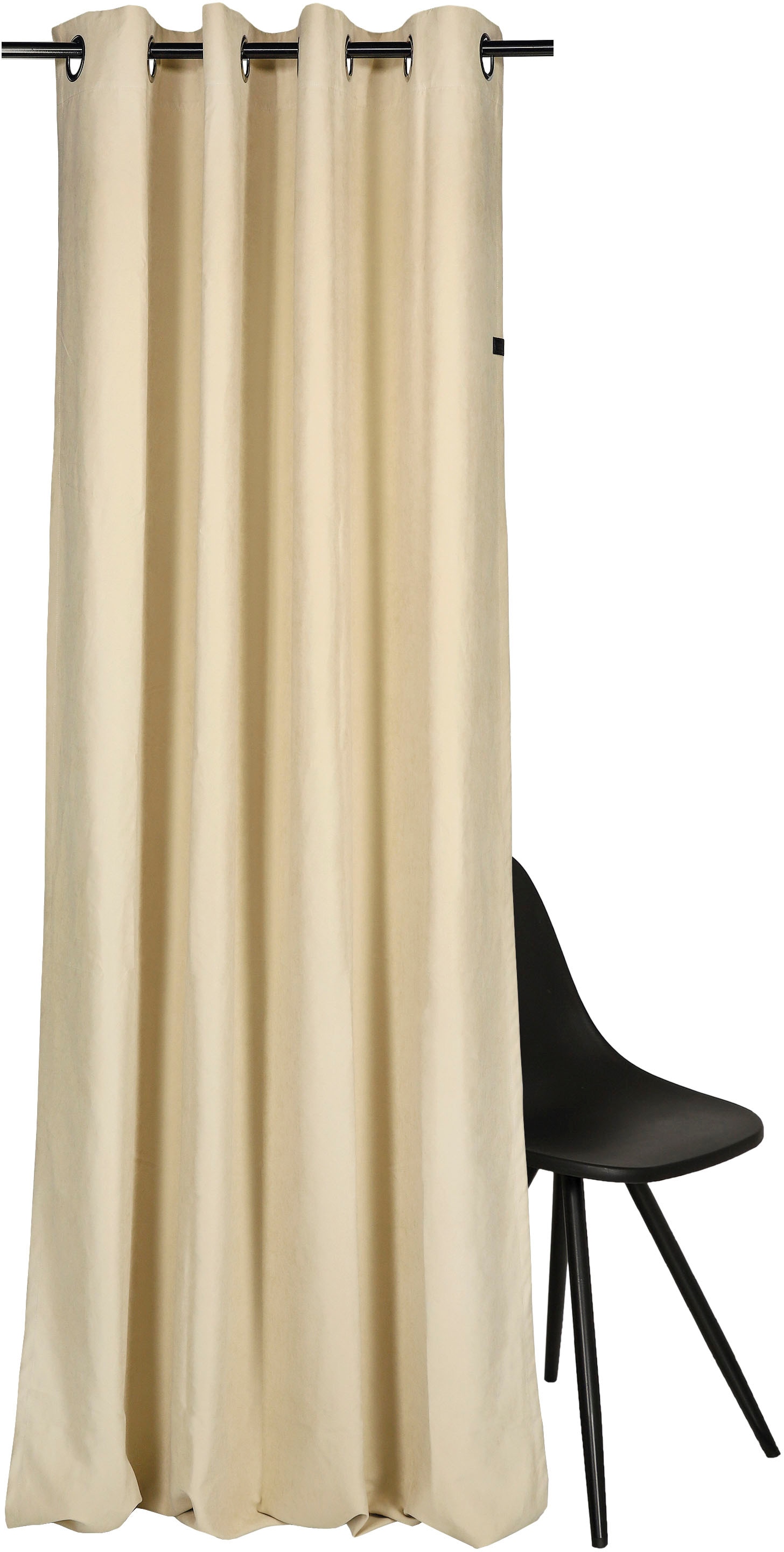 Image of SCHÖNER WOHNEN-Kollektion Vorhang "Peachy" Ösen 1 Stk. tlg.