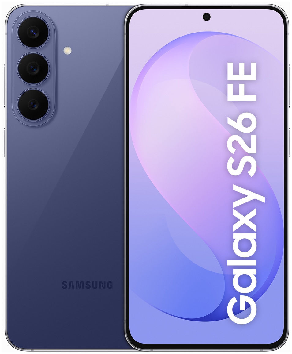 Image of Samsung Smartphone "Galaxy S26 FE" violet