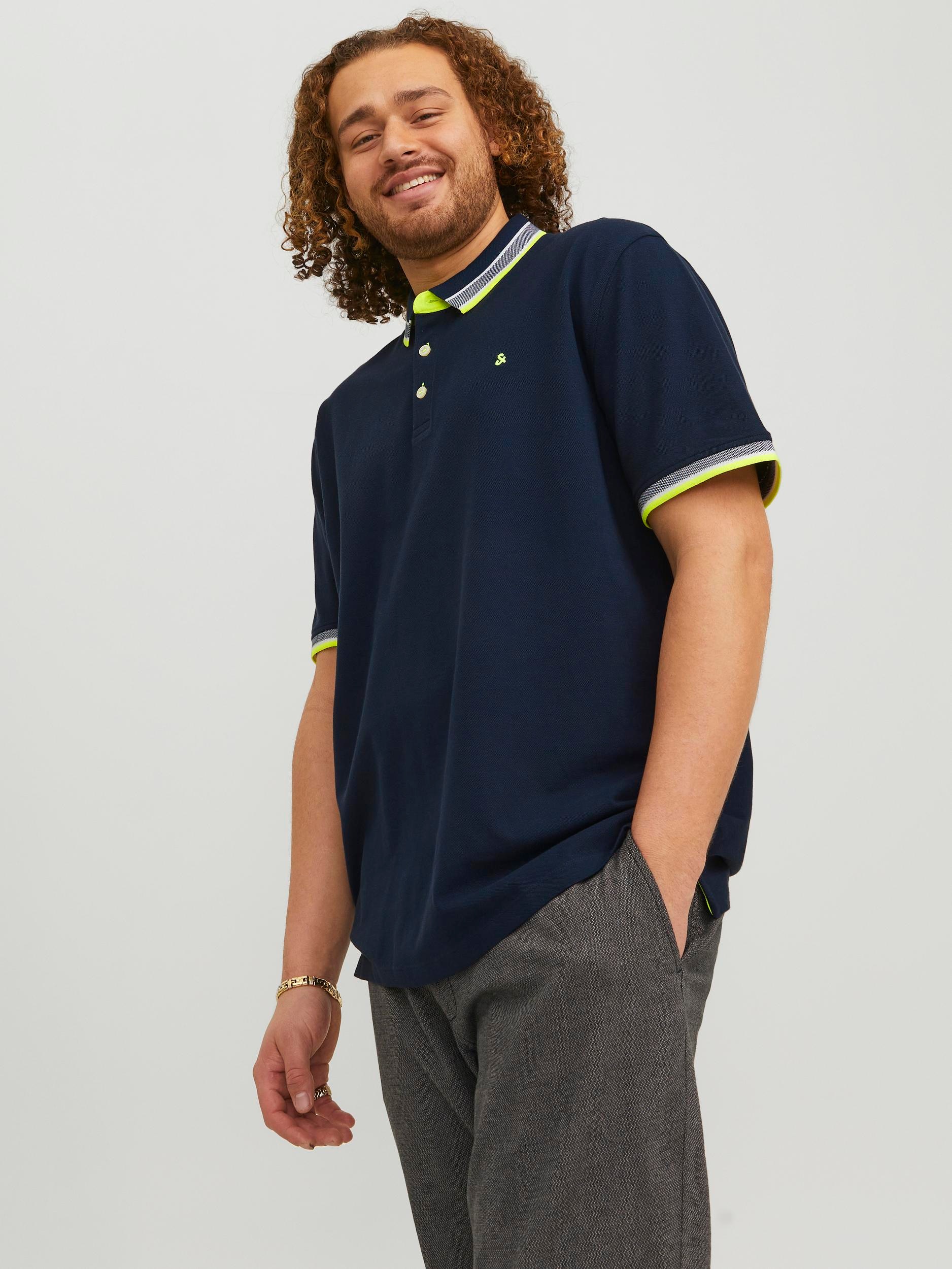 Jack & Jones PlusSize Poloshirt »JJEPAULOS POLO SS NOOS PLS«