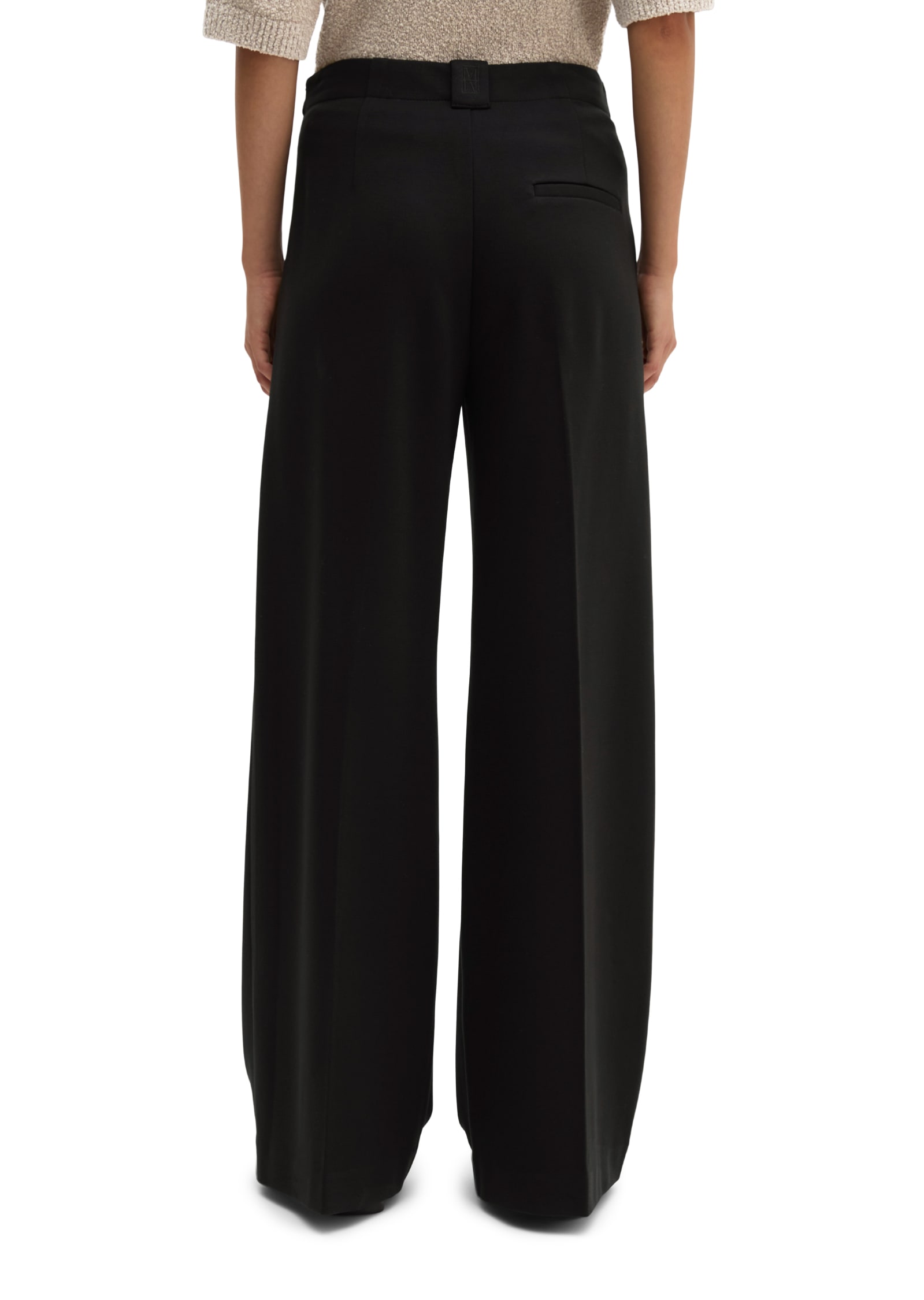 Marc O'Polo Jerseyhose  aus Viskosemix, Wide Fit