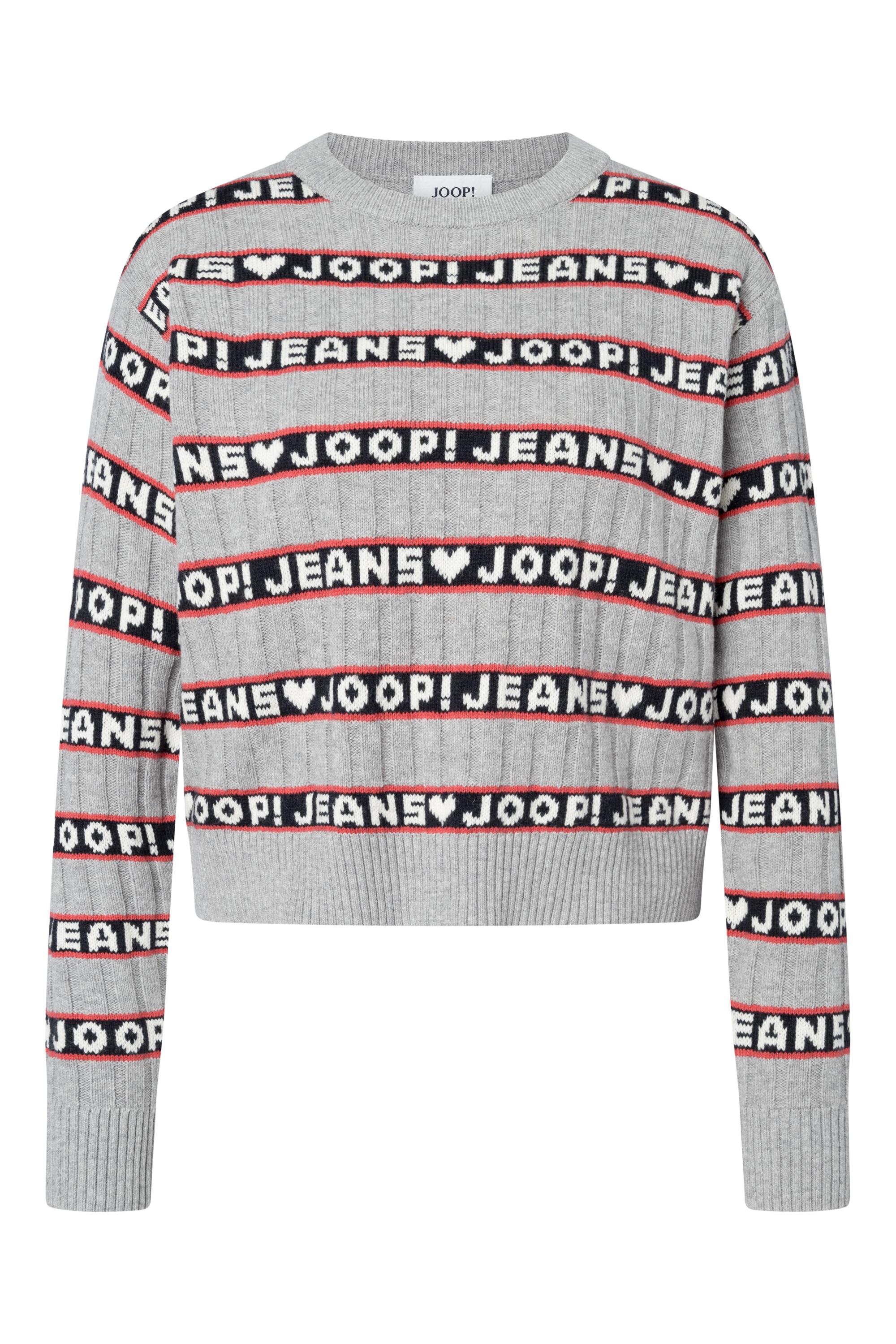 Image of Joop Jeans Strickpullover "Karen" mit Logoprint