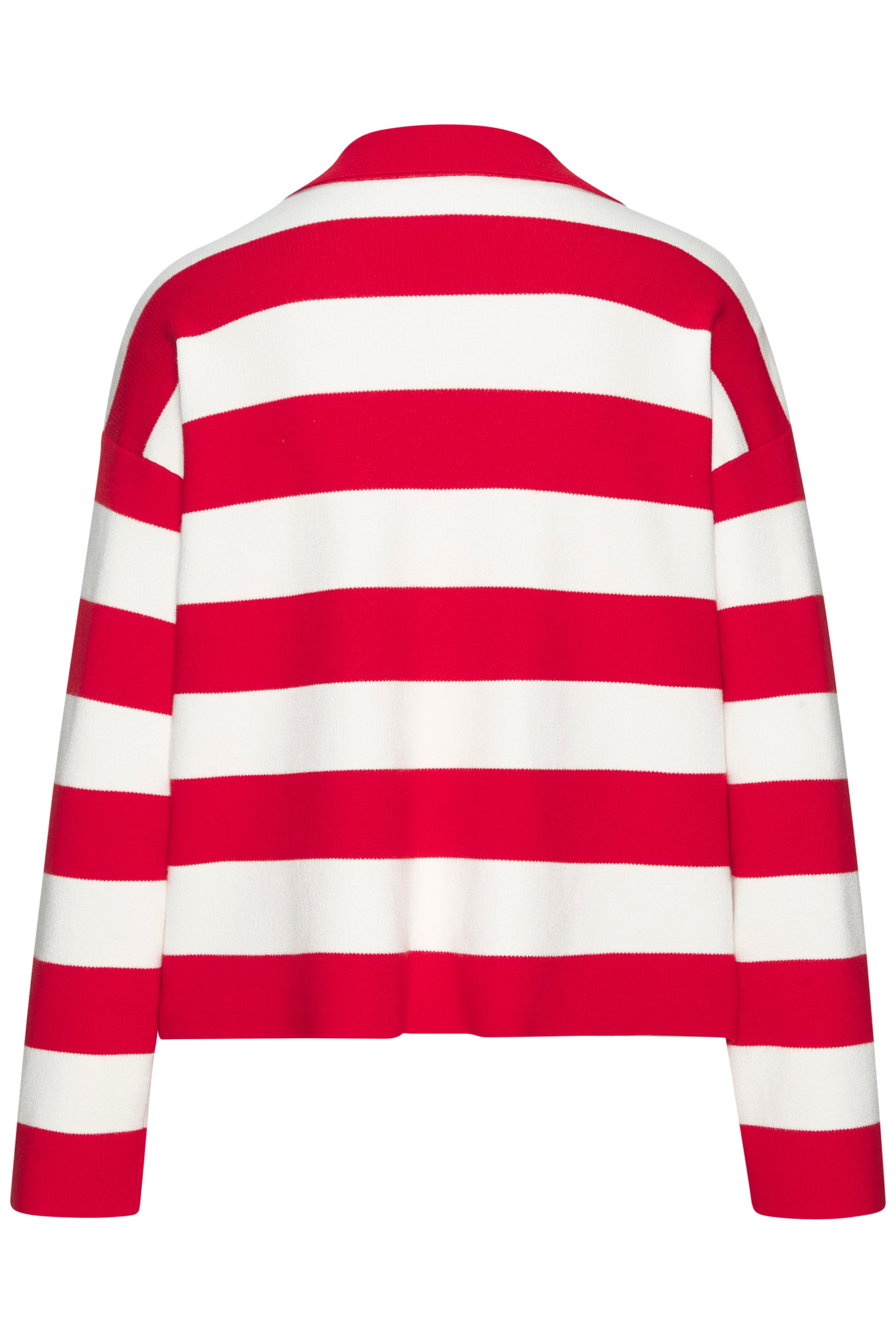 LASCANA Polokragenpullover mit Blockstreifen, Strickpullover, casual-sportiv