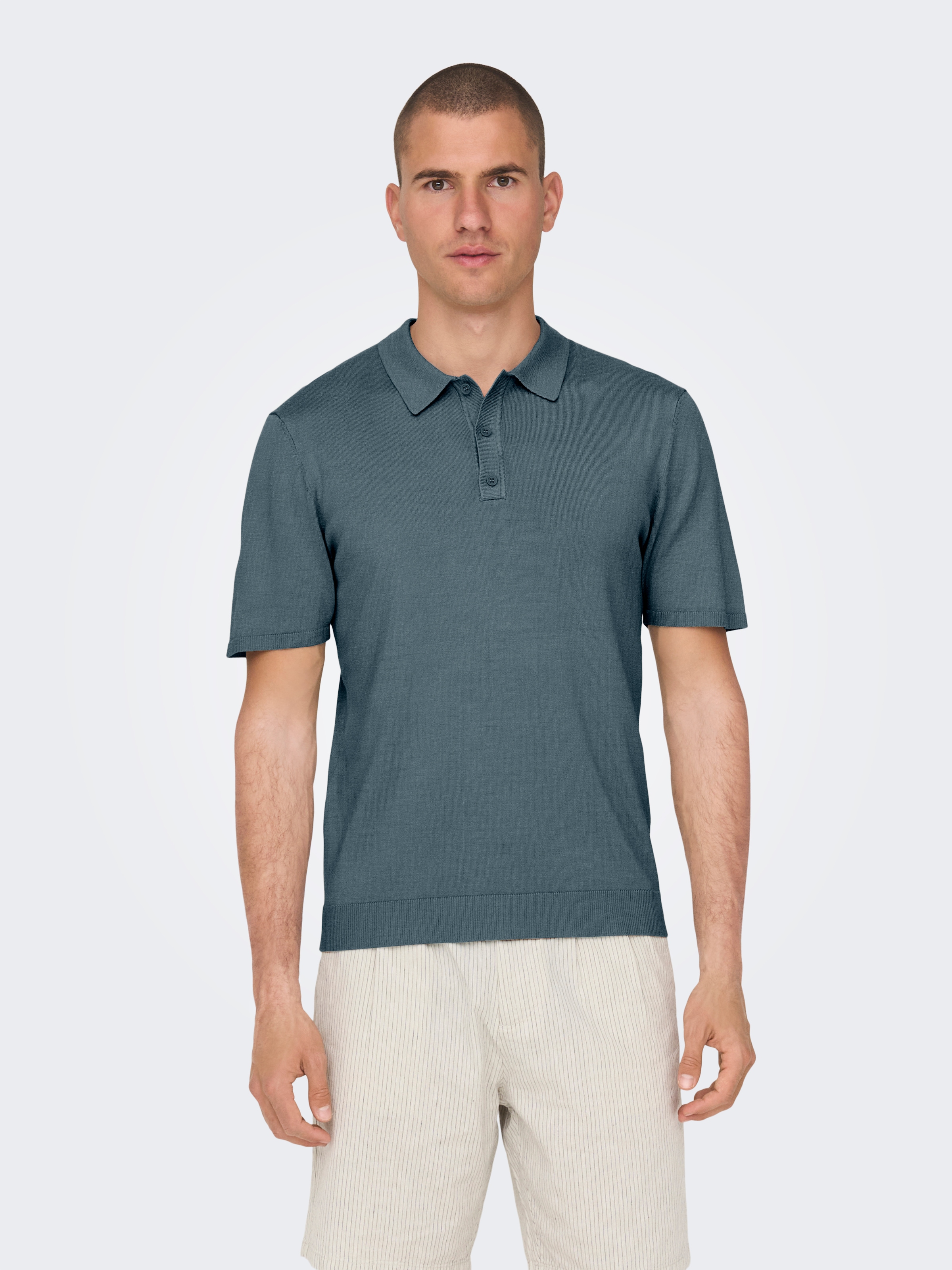 ONLY & SONS Poloshirt »ONSWYLER LIFE REG 14 SS POLO KNIT NOOS«