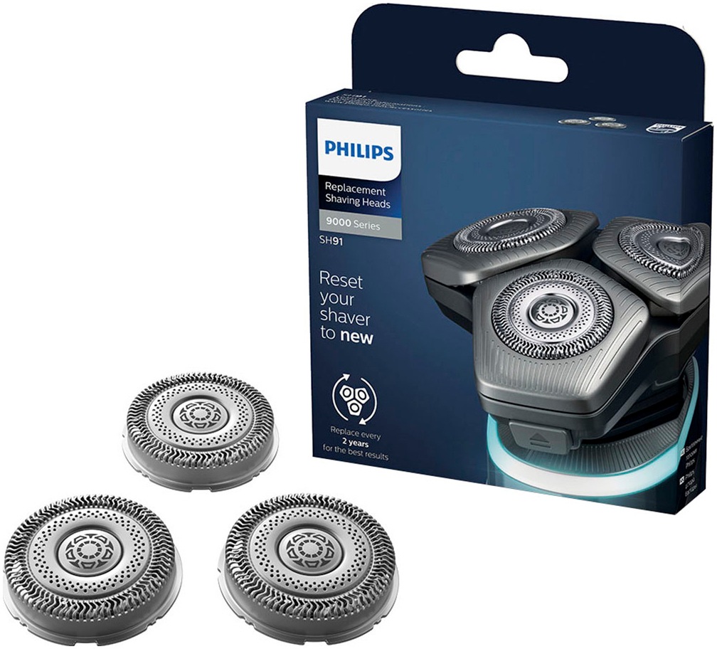 Image of Philips Ersatzscherköpfe "Shaver series 9000 SH91/50" Dual SteelPrecision Klingen für Shaver Series 9000 und S9000 Prestige