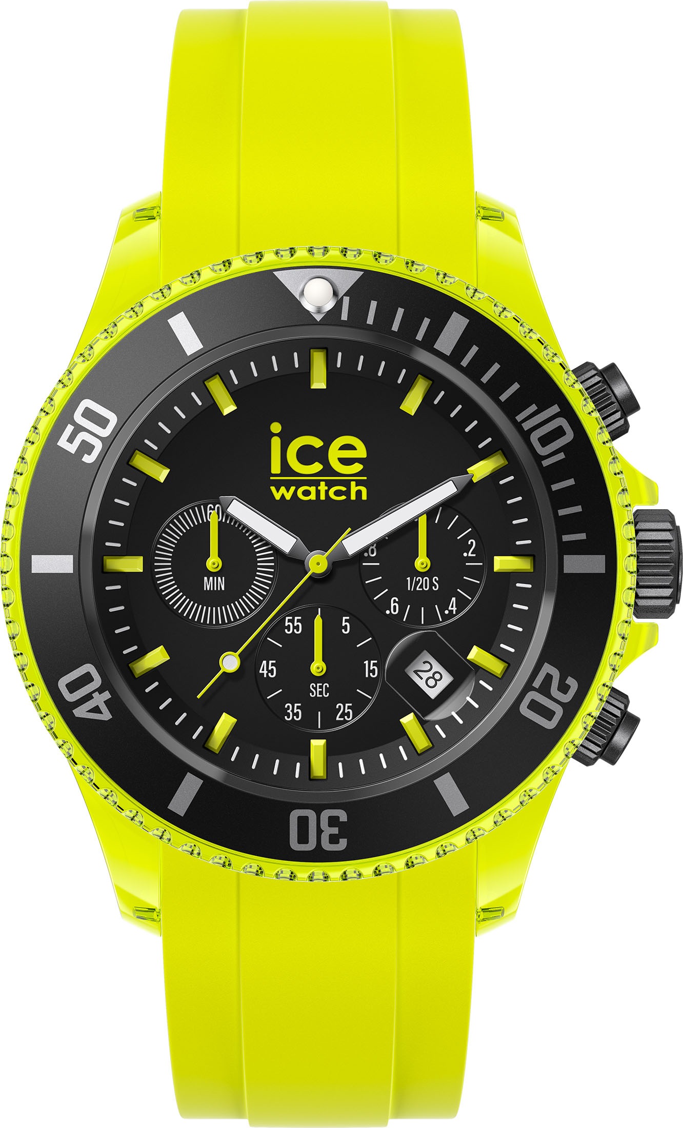 Image of ice-watch Chronograph »ICE chrono - Neon yellow - Extra large - CH, 019843« bei Ackermann Versand Schweiz
