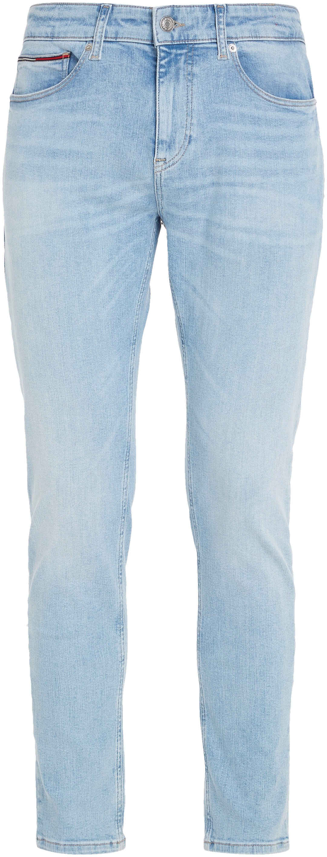versandkostenfrei Tommy Jeans auf Lederbadge TPRD«, mit SLIM Slim-fit-Jeans »AUSTIN ♕