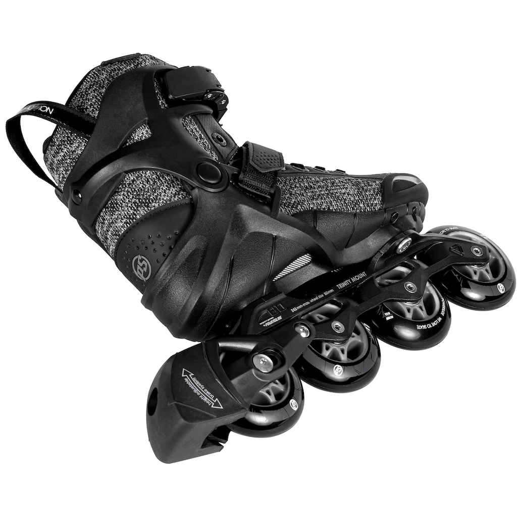 Powerslide Inlineskates »Phuzion Radon Black White 80«