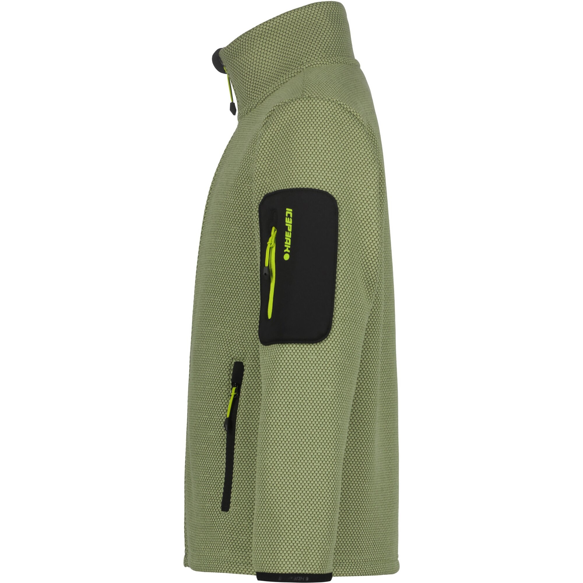 Icepeak Funktionsjacke »K FLEECEJACKE KEVELAER«, mit hohem Stehkragen
