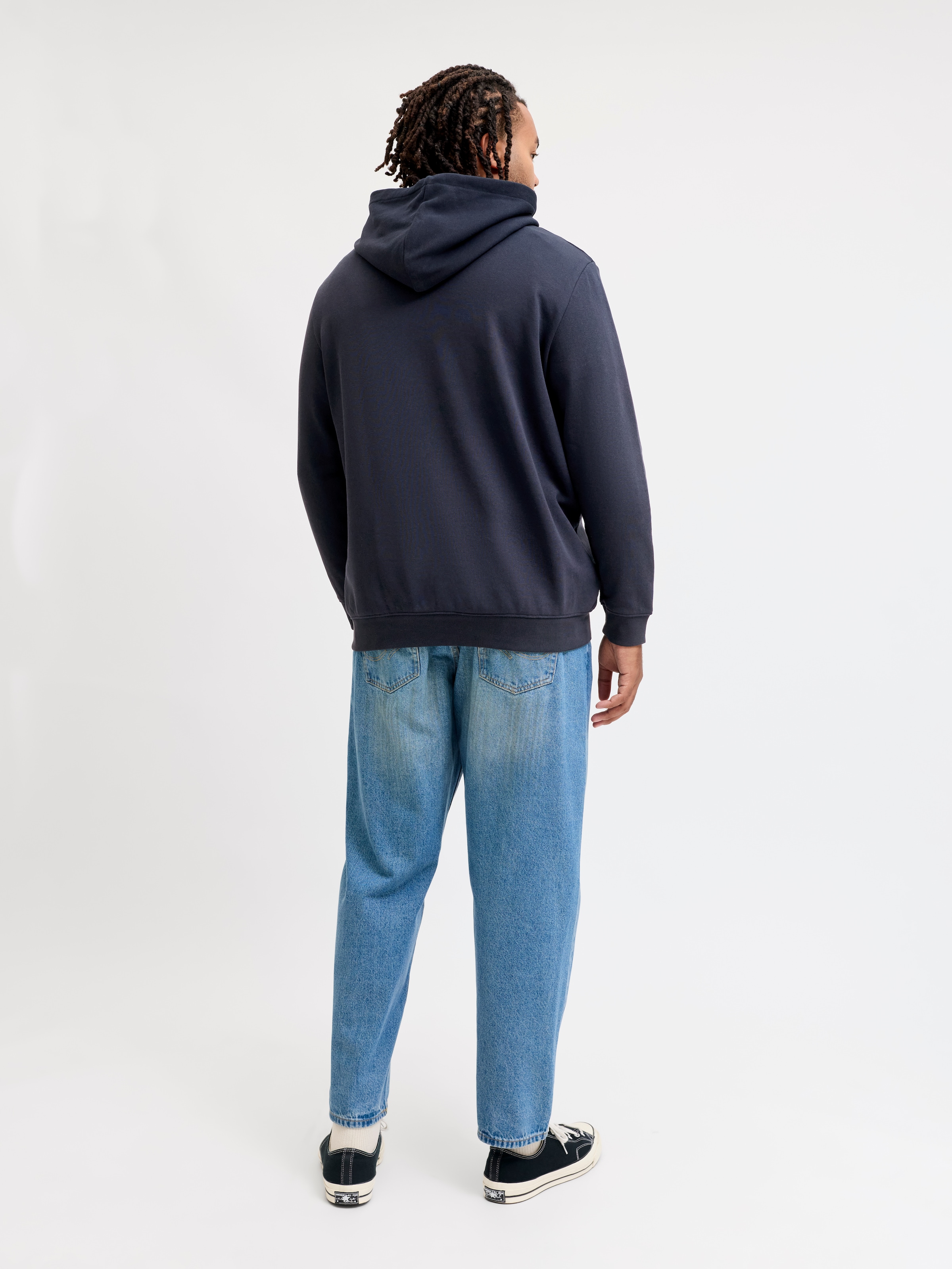 Jack & Jones PlusSize Sweat à capuche »JJEDENVER LOGO SWEAT HOOD SN PLS«
