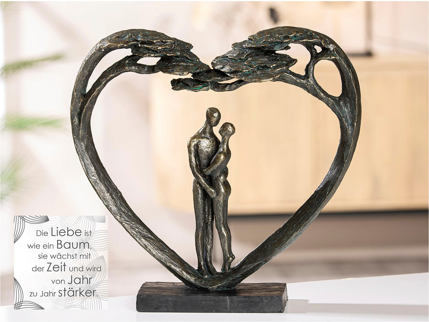 Image of Casablanca by Gilde Dekofigur "Skulptur "Love Tree""