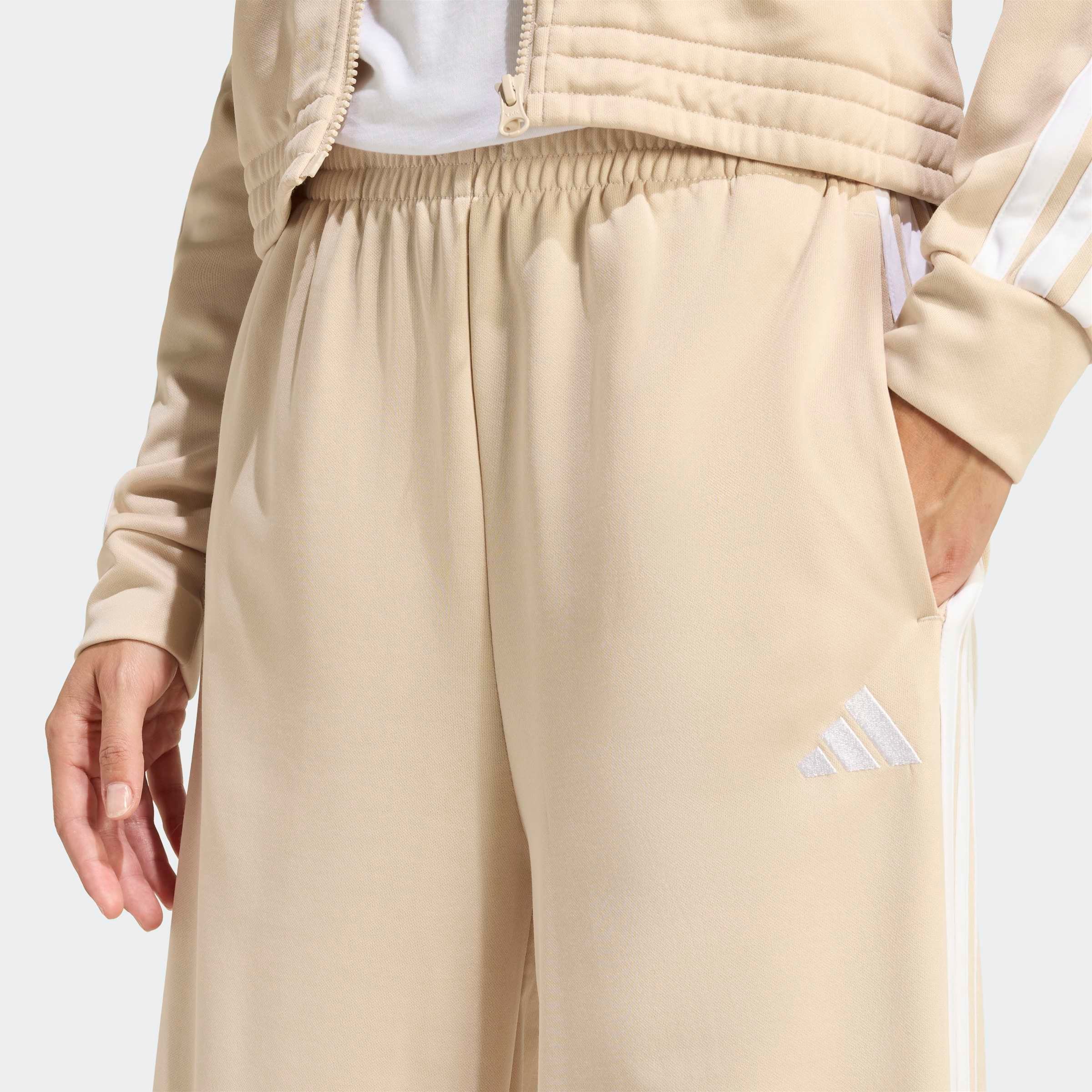 adidas Sportswear Combinaison d'entraînement »W TEAMSPORT TS« 2 pièces Jacke schmal geschnitten; Hose regulär geschnitten, hoher Bund
