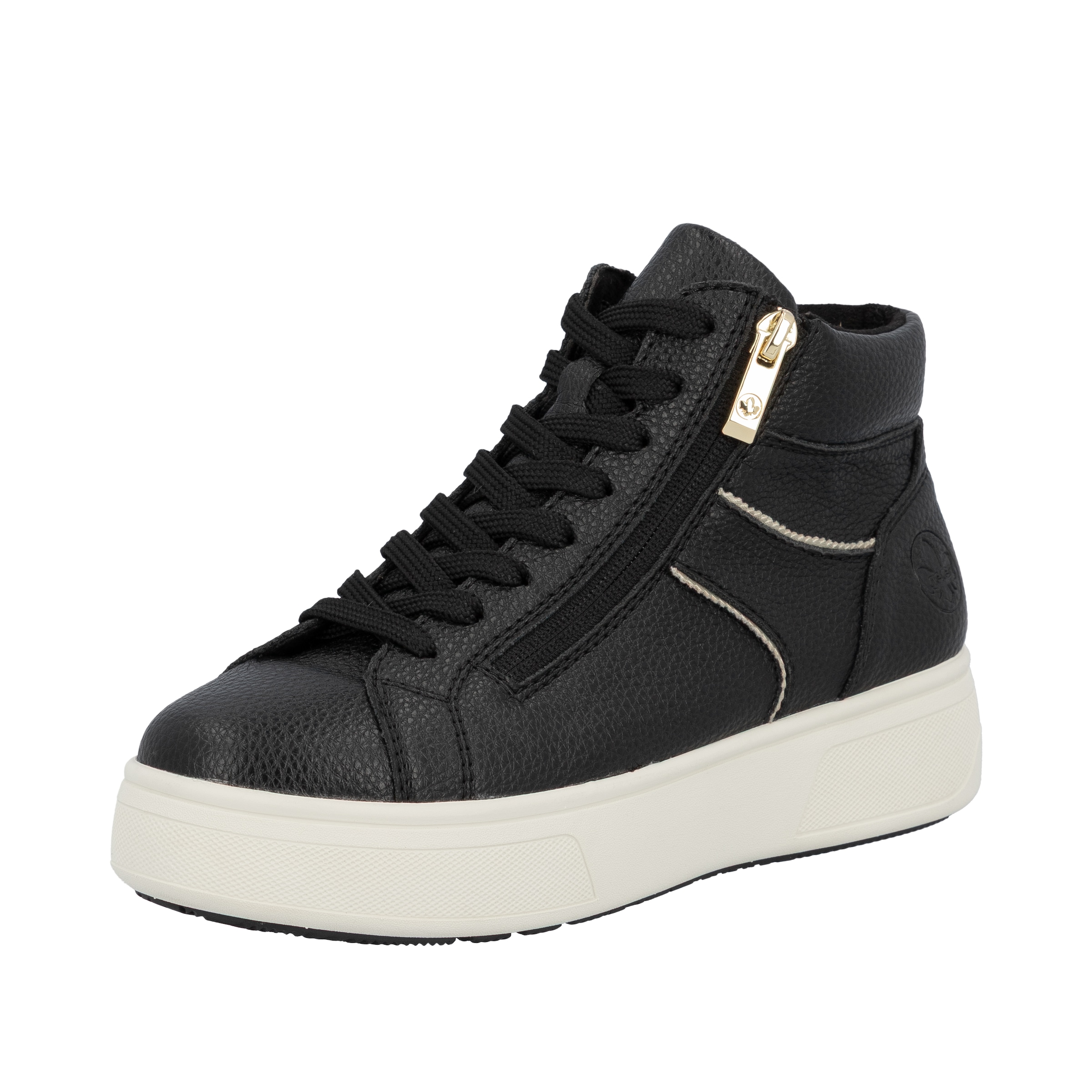 Image of Rieker Plateausneaker Stiefelette, Boots, High Top Sneaker mit seitlichem Reissverschluss