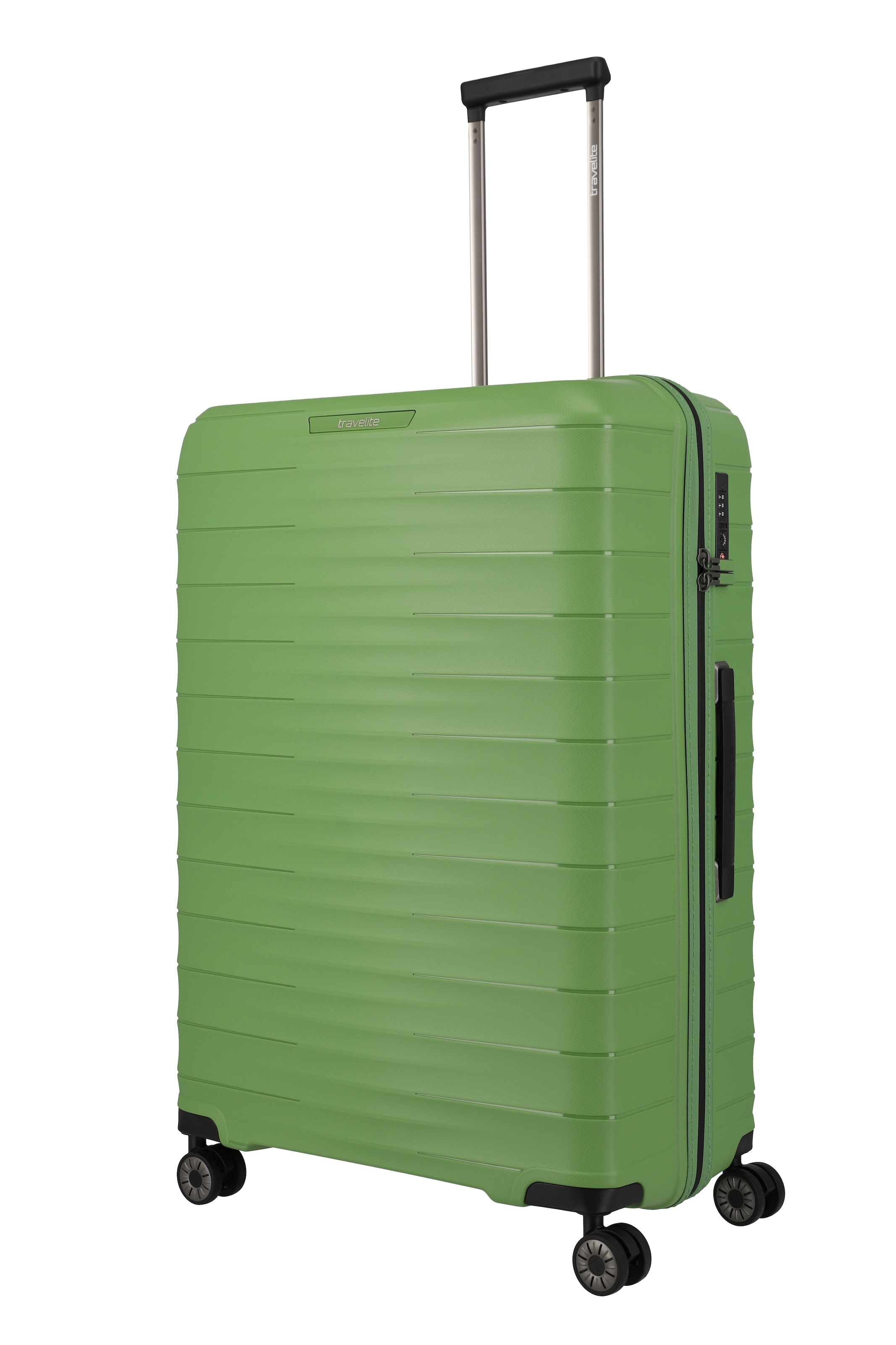 travelite Kit trolley »MOOBY 3-teilig Reisekoffer Hartschale« avec serrure TSA et polypropylène recyclé