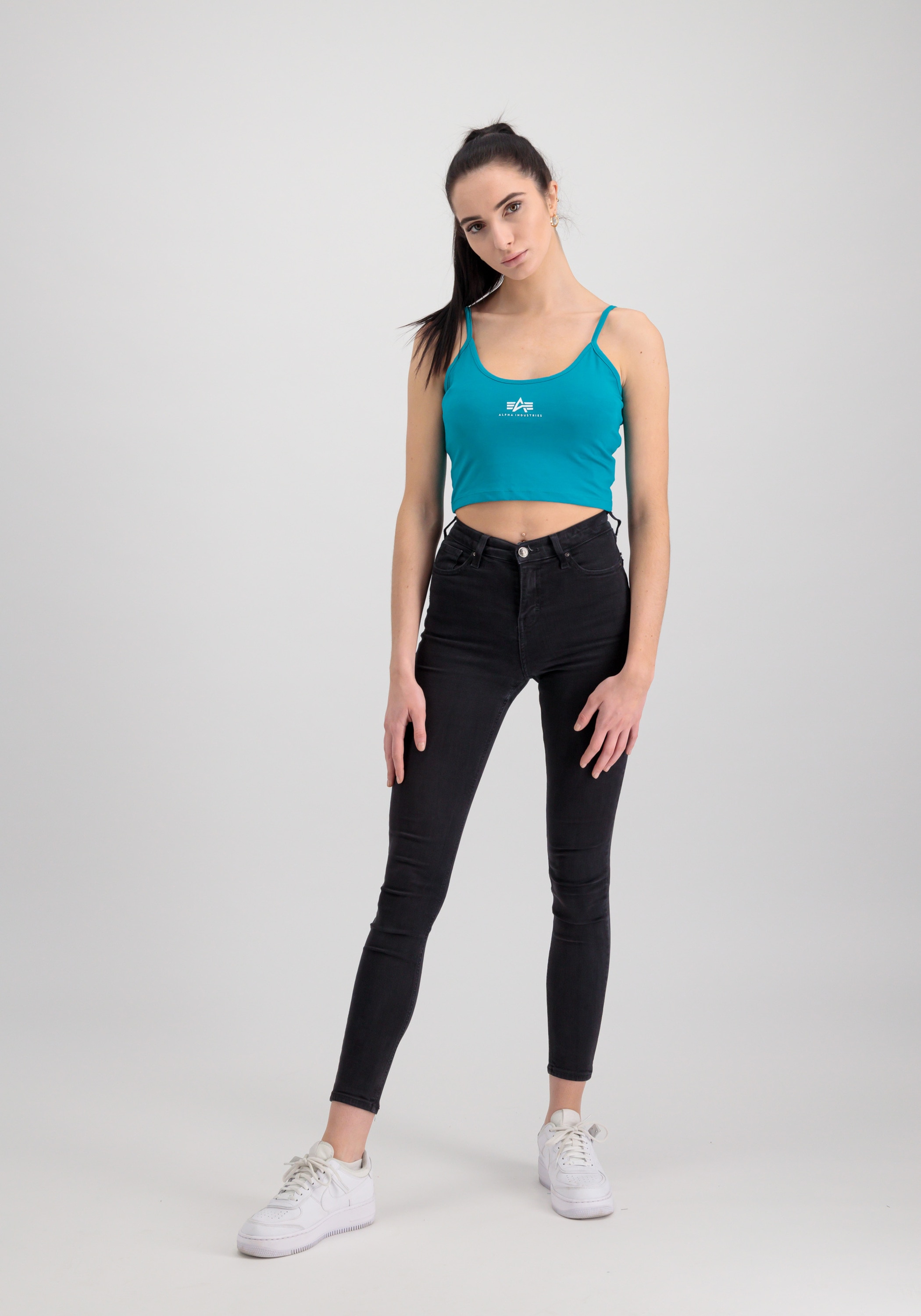 Alpha Industries Muscleshirt »Basic Crop-Top SL Women Crop-Top«