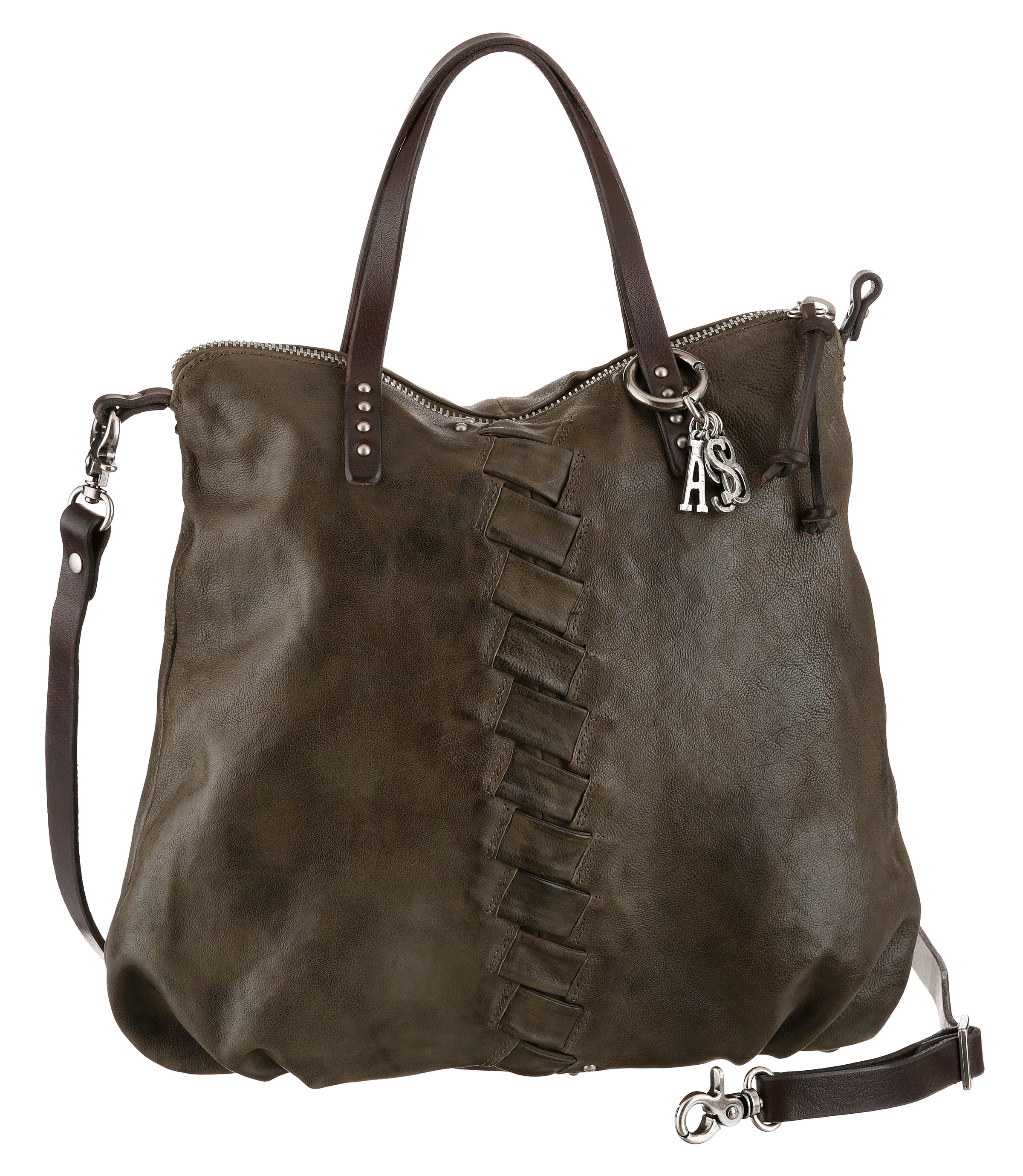 Image of A.S.98 Shopper, mit abnehmbaren Logo Anhänger bei Ackermann Versand Schweiz