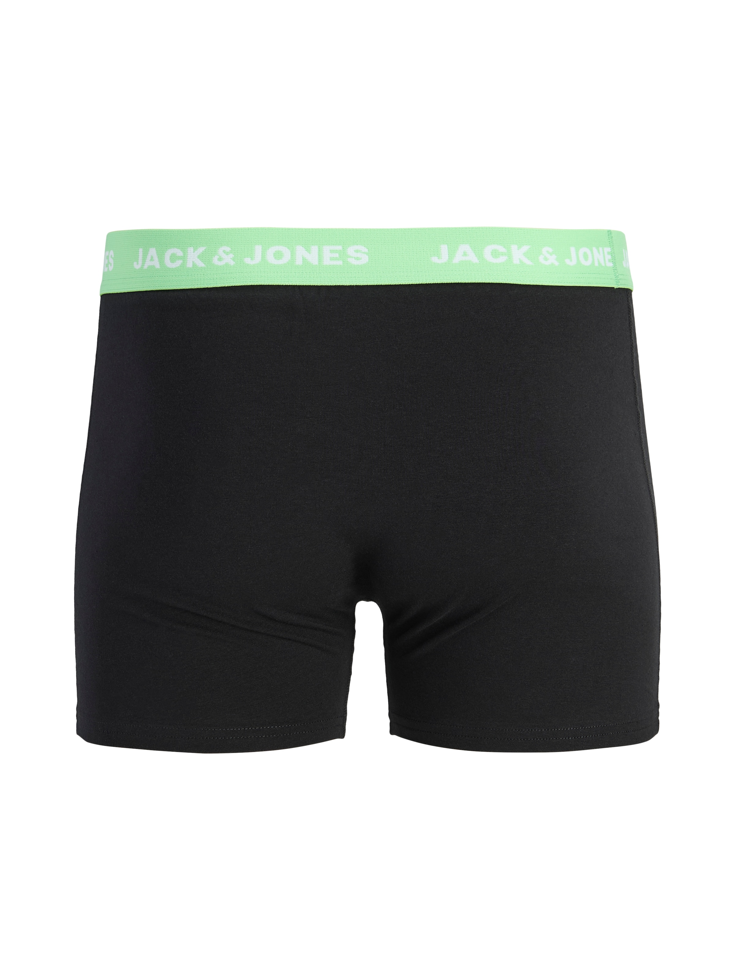 Jack & Jones Boxer »JACHUEY im Fünferpack mit toniger Naht und elastischem Bund« Packung, 5er-Pack, 5 Stk. unifarben, modisch, eng anliegend, Baumwollmischung