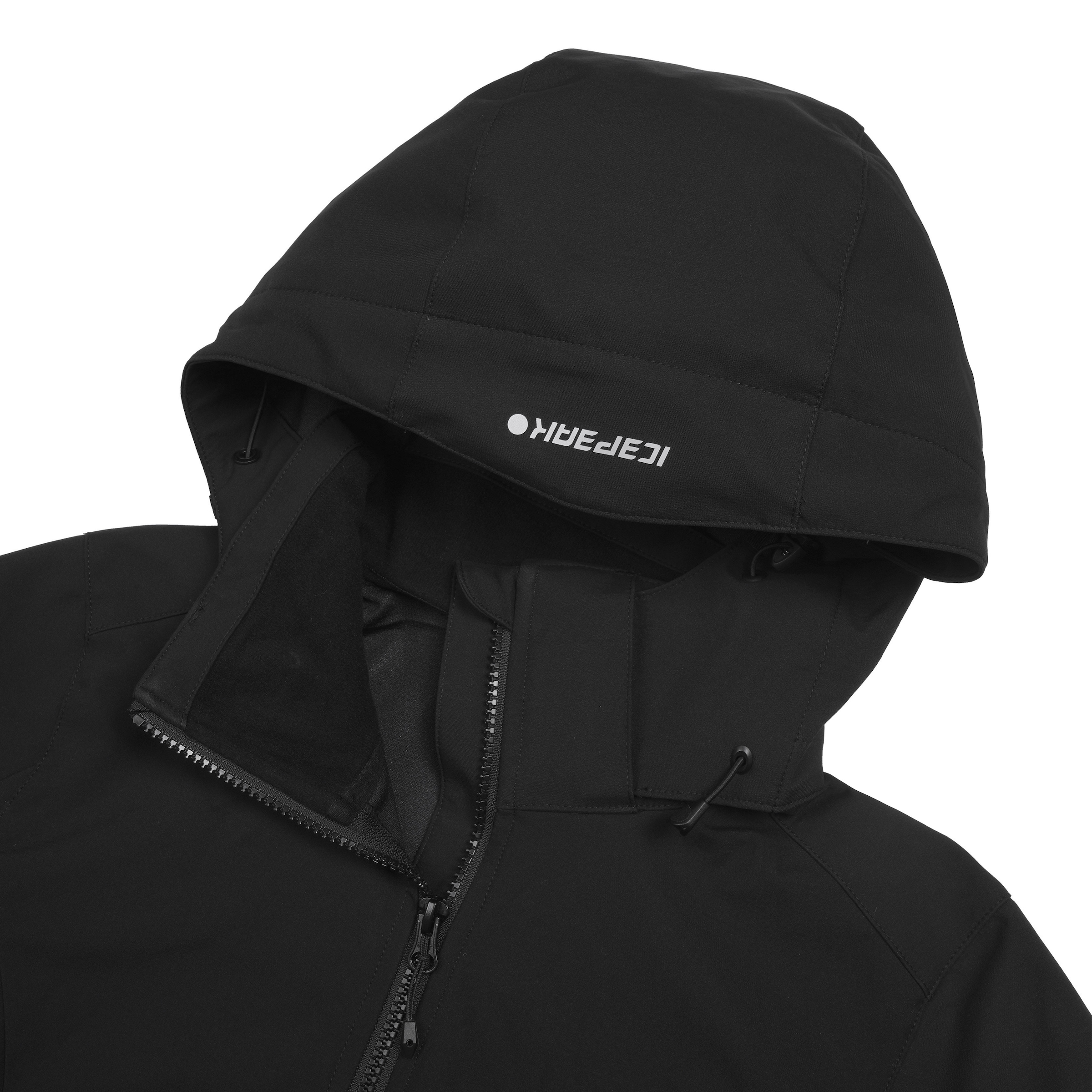 Icepeak Veste softshell »BATHGATE« sportlicher Stil, wasserabweisend, atmungsaktiv, Wassersäule 10000