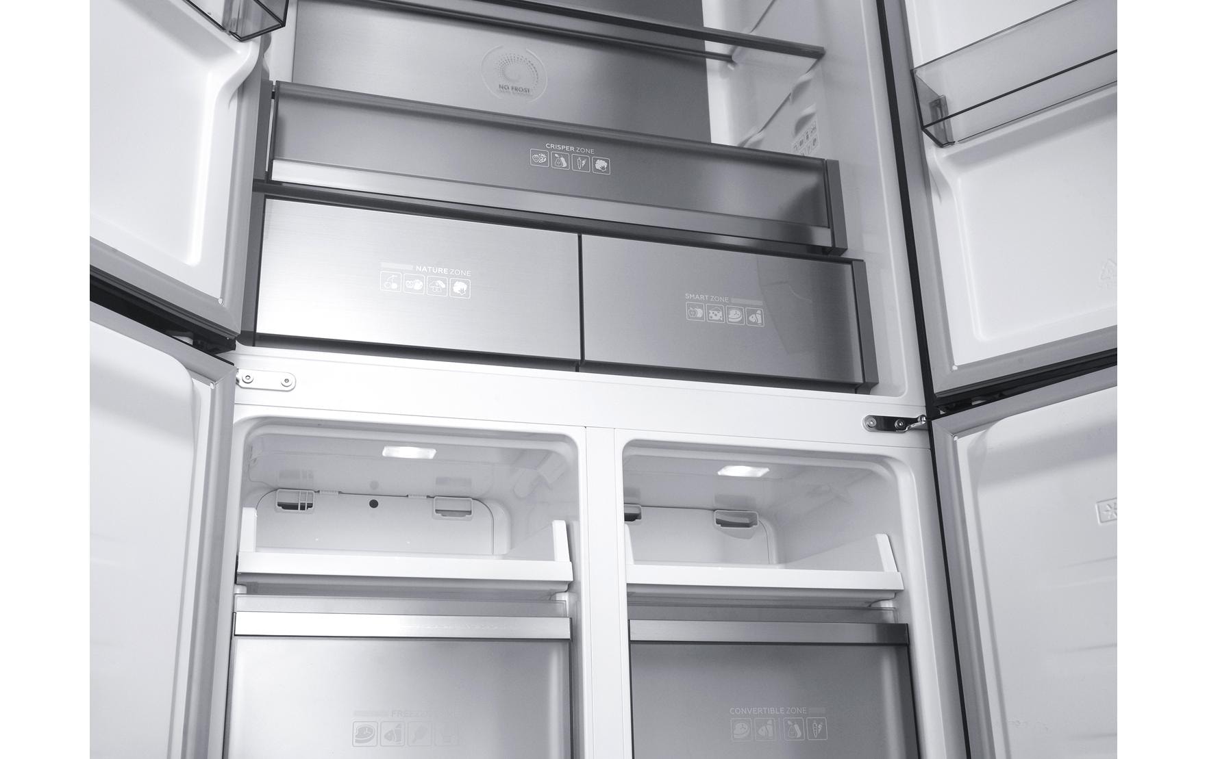 Trisa Kühl-/Gefrierkombination »Trisa Foodcenter Slot-in« 190,2 cm hoch 90,5 cm breit