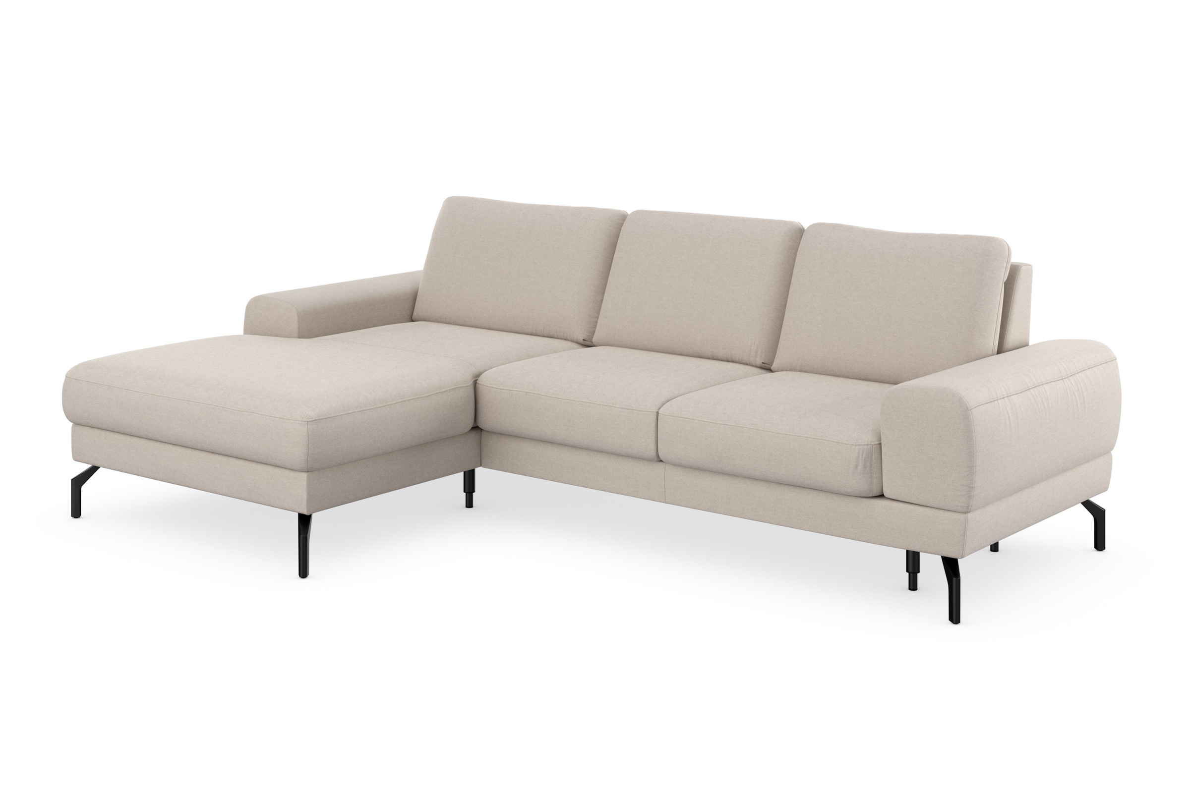 sit&more Ecksofa »Cinturo L-Form« inklusive Sitztiefenverstellung und Federkern, Sitzhöhe 48 cm