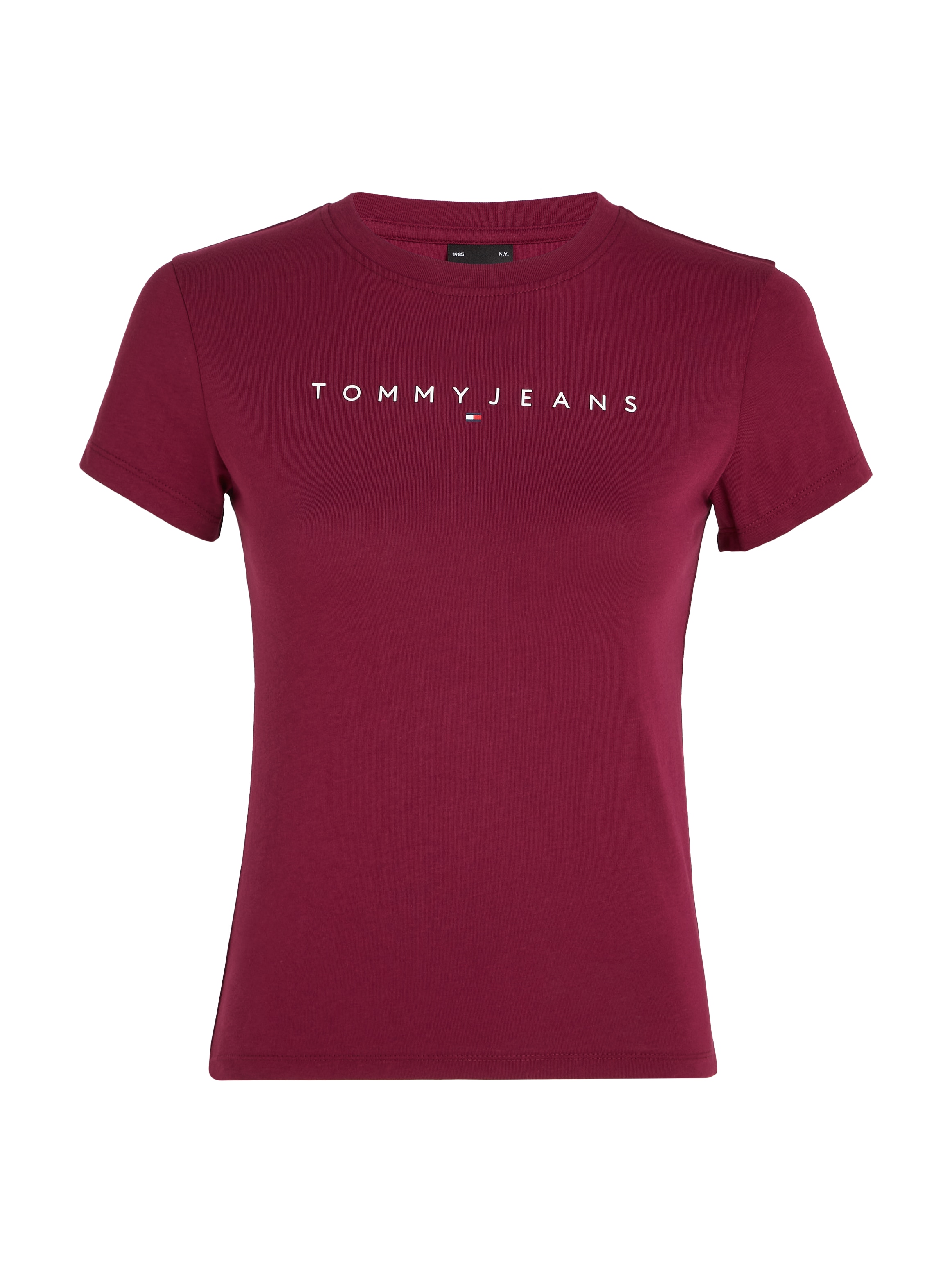 Tommy Jeans T-Shirt »TJW SLIM LINEAR TEE EXT«, mit Logo-Schriftzug