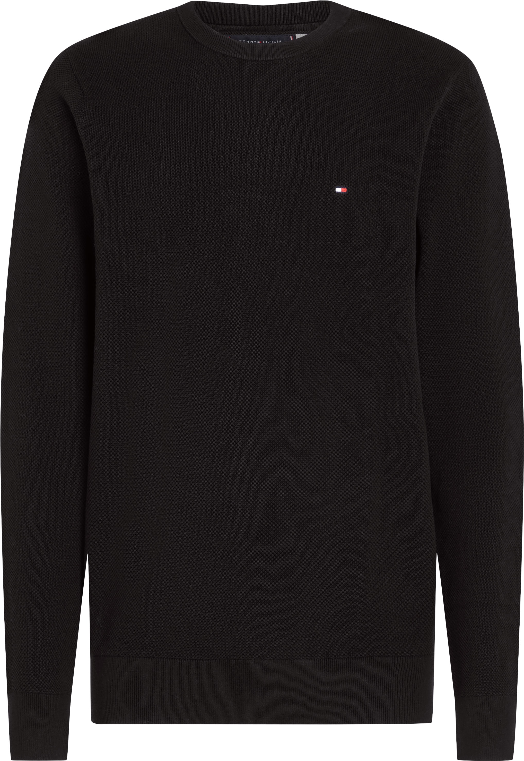 Tommy Hilfiger Big & Tall Rundhalspullover »BT-ESSENTIAL STRUCTURE CREW NECK«, Grosse Grössen