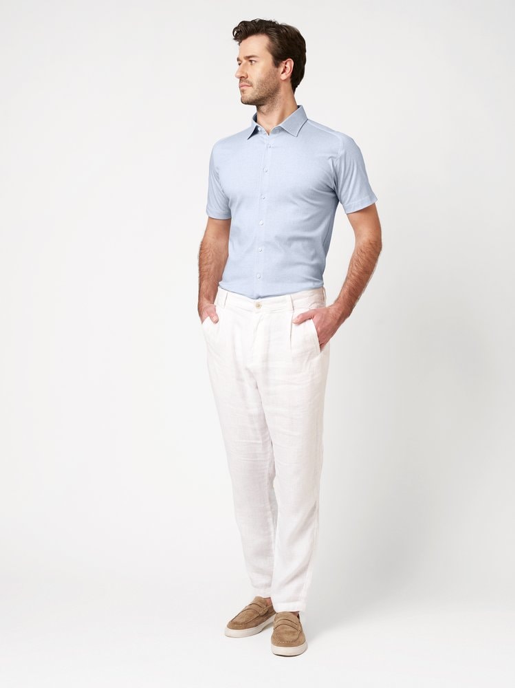 DESOTO Kurzarmhemd »Casual Kent 1/2« Jerseyhemd, slim fit