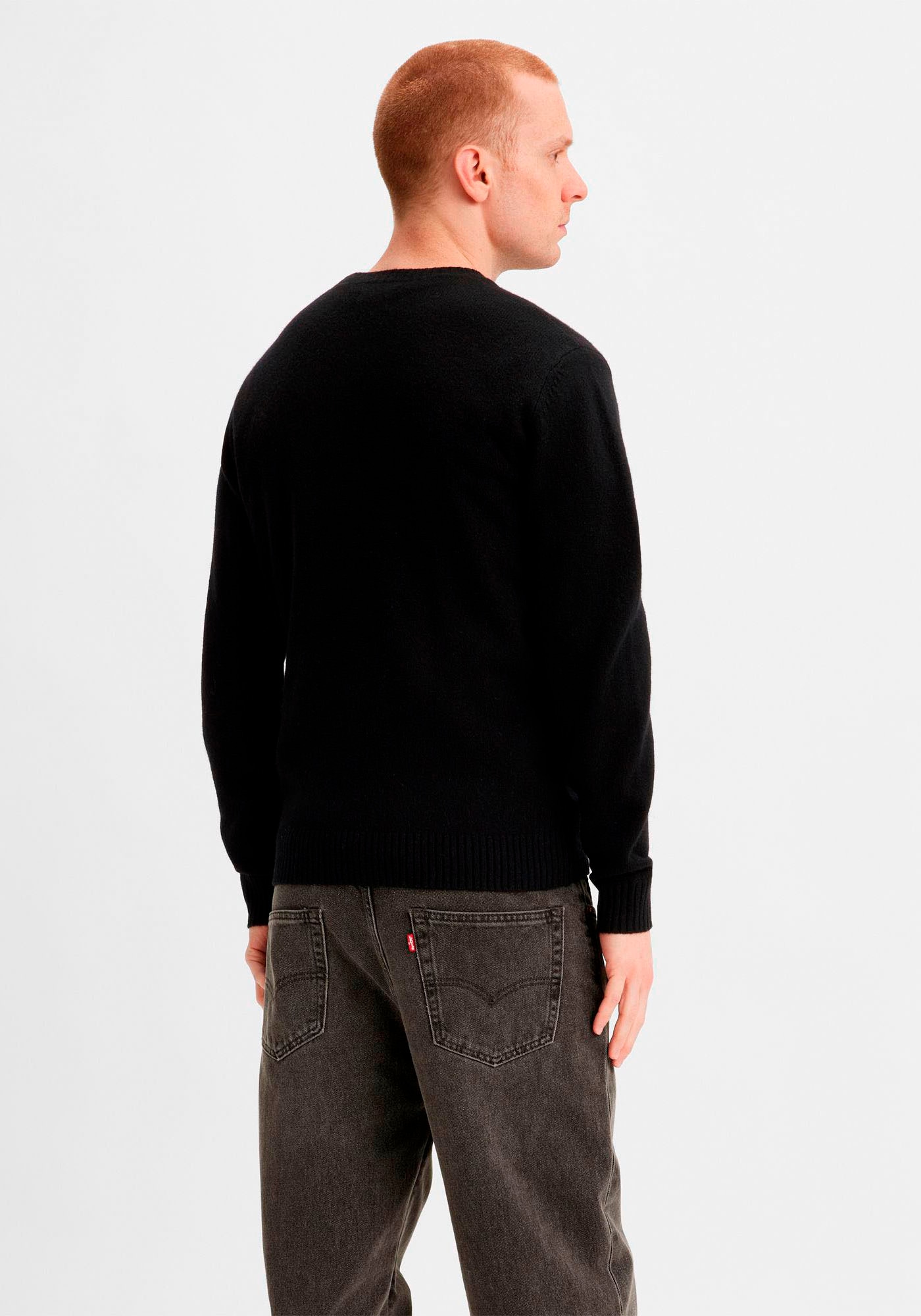 Levi's® Wollpullover »ORIGINAL HM SWEATER«, in klassischer Rundhalsform