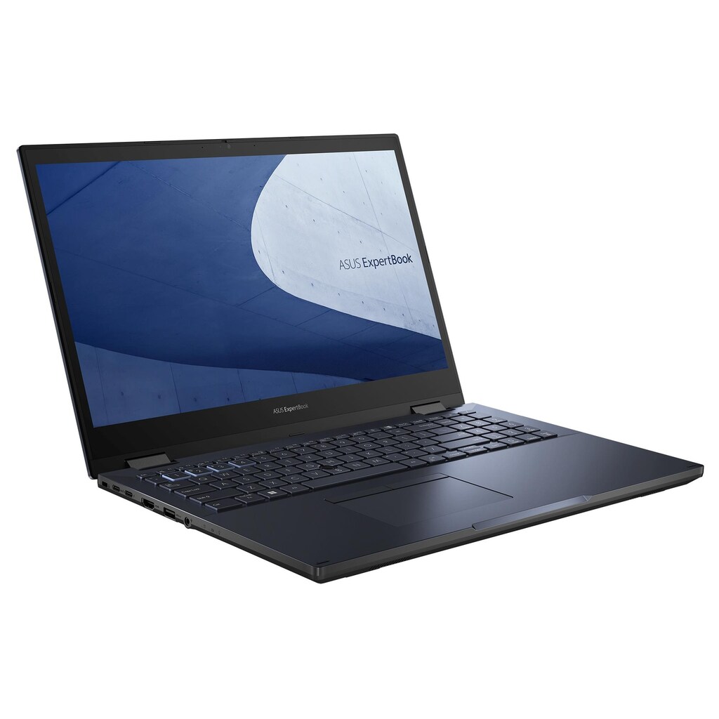 Asus Convertible Notebook »B2 Flip B2502FBA-N«, 39,46 cm, / 15,6 Zoll, Intel, Core i5, Iris Xe Graphics, 512 GB SSD