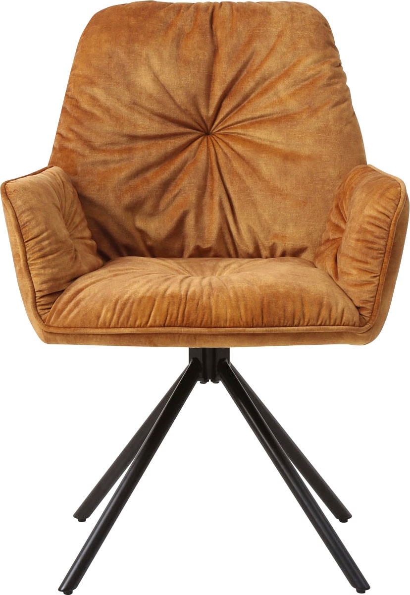Image of SalesFever Esszimmerstuhl "Ottawa Armlehnstuhl: Rückzugsort im Esszimmer" (Set) 1 Stk.360 Drehbarer Esszimmersessel mit Armlehnen - 1 Stück