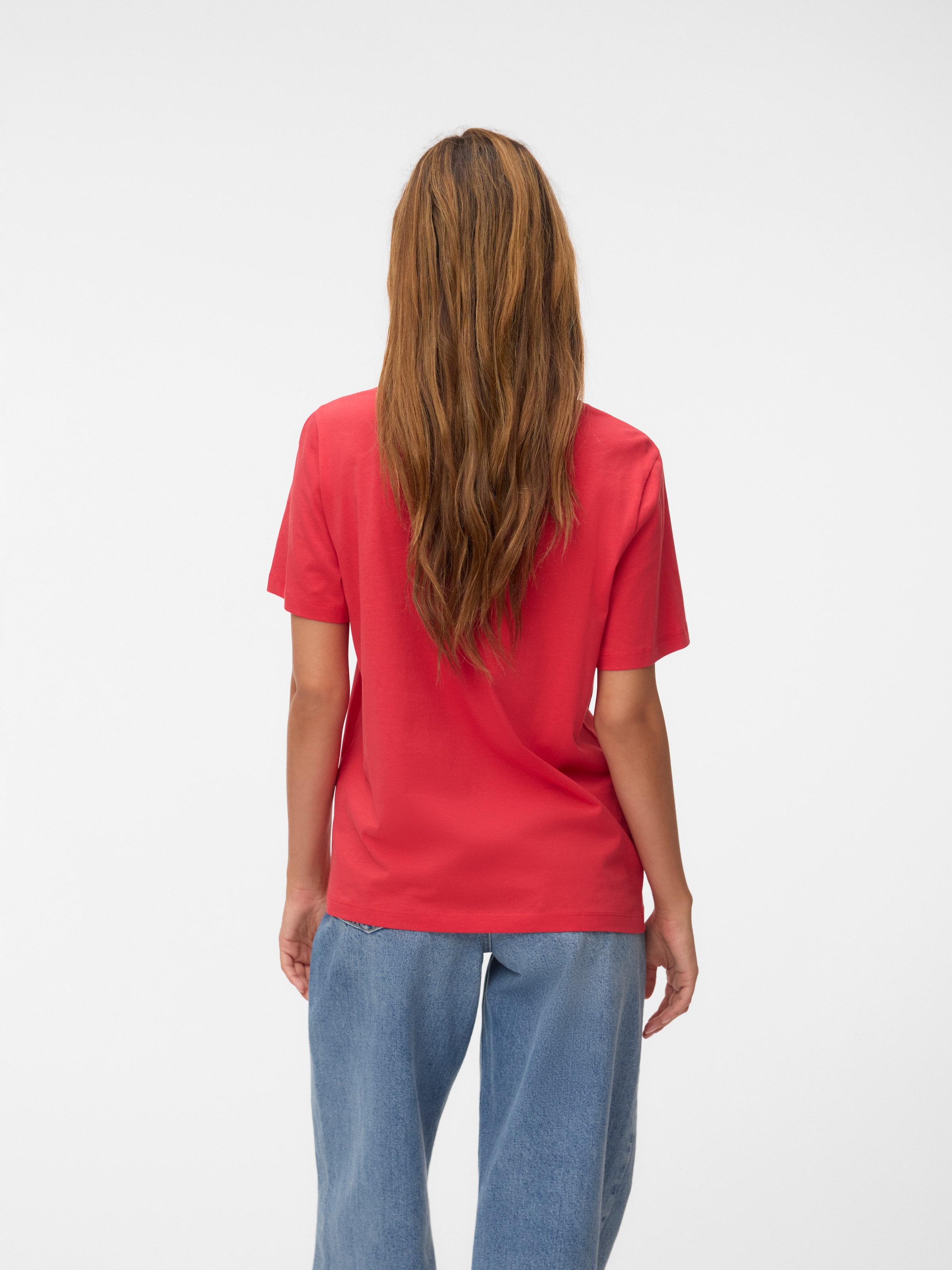 Vero Moda T-shirt à manches courtes »VMHEIDI PAULINA SS TOP BOX JRS« coton, coupe régulière