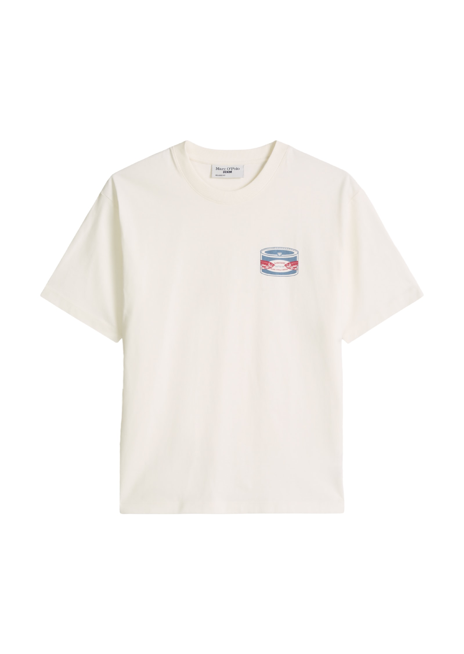 Marc O'Polo DENIM T-shirt relax en jersey de coton bio lourd