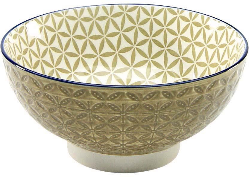 Müslischale "Mediterran", Steinzeug, (Set 4-tlg.)