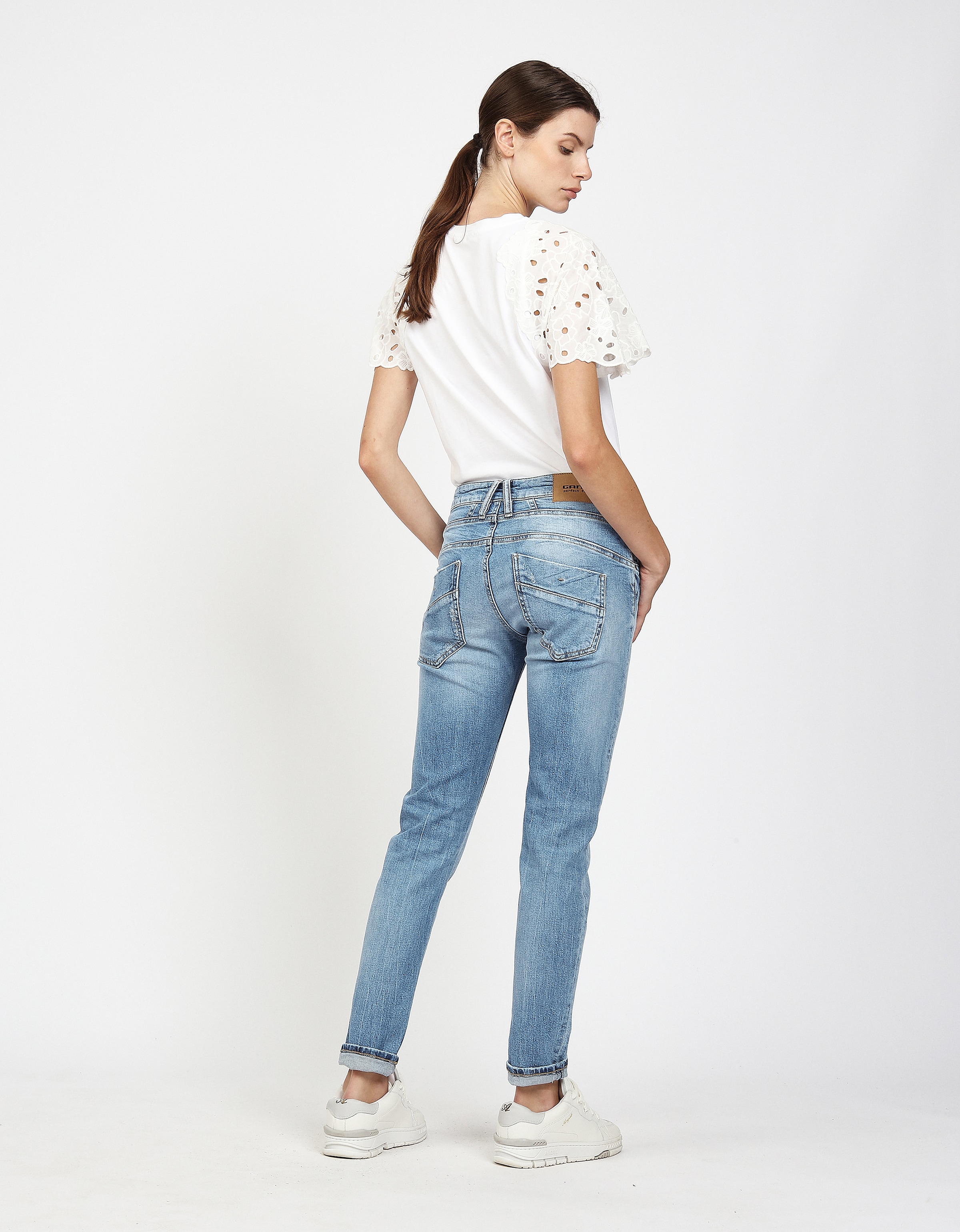 GANG Relax-fit-Jeans »94GERDA« elastische Denimqualität für hohen Tragekomfort