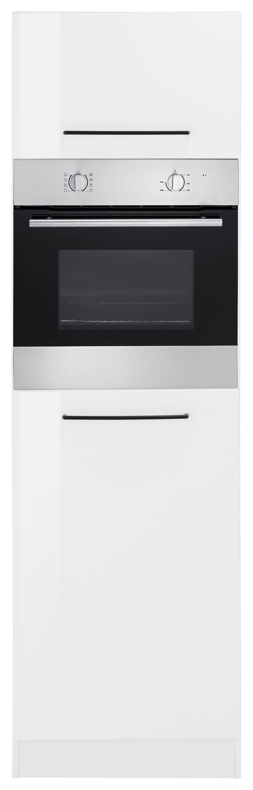 KOCHSTATION Backofen/Kühlumbauschrank »KS-Tulsa«, 60 cm breit, 200 cm hoch, mit Nischenmass 88 cm