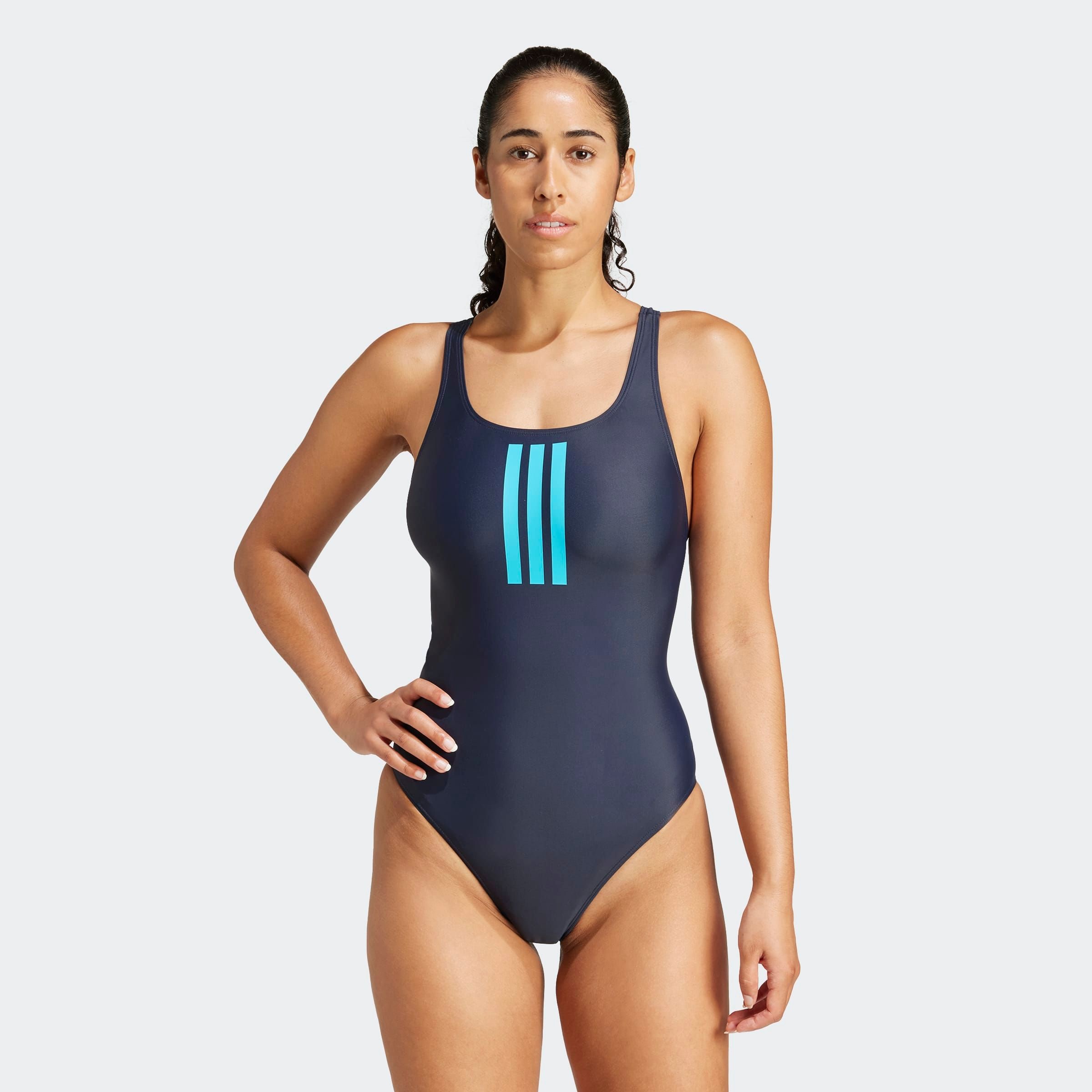 adidas Performance Badeanzug »3S MID SUIT«, (1 St.)