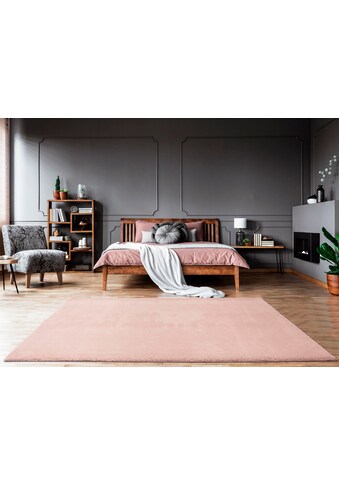 merinos Hochflor-Teppich »Fuzzy 27«, rechteckig, 30 mm Höhe, Kunstfellteppich... kaufen